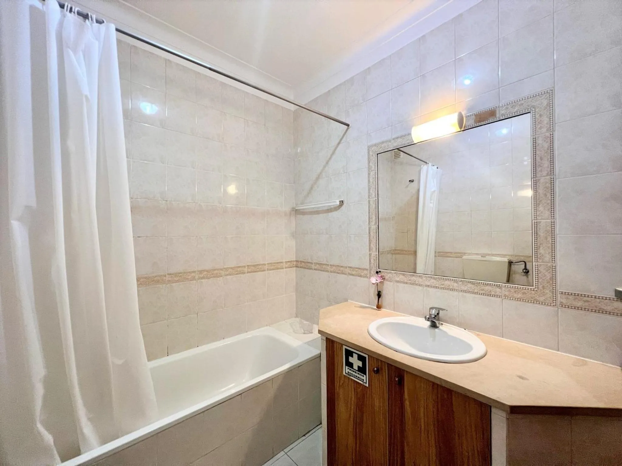 Bathroom in Albufeira Classic 1 With Pool by Homing