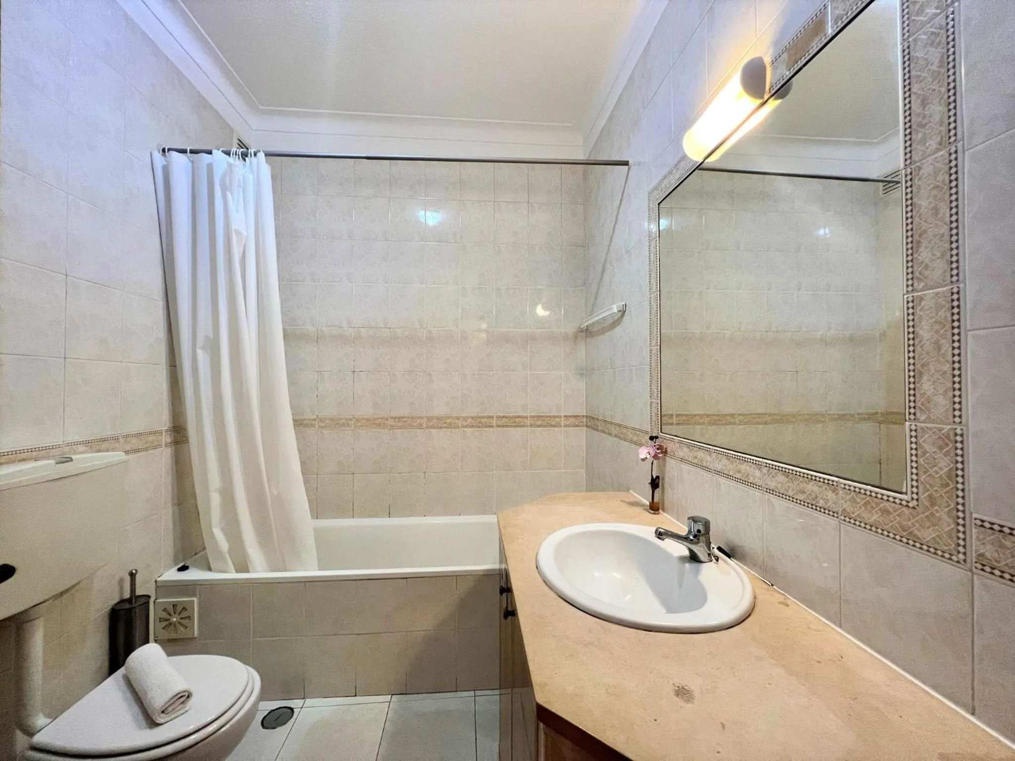 Bathroom in Albufeira Classic 1 With Pool by Homing