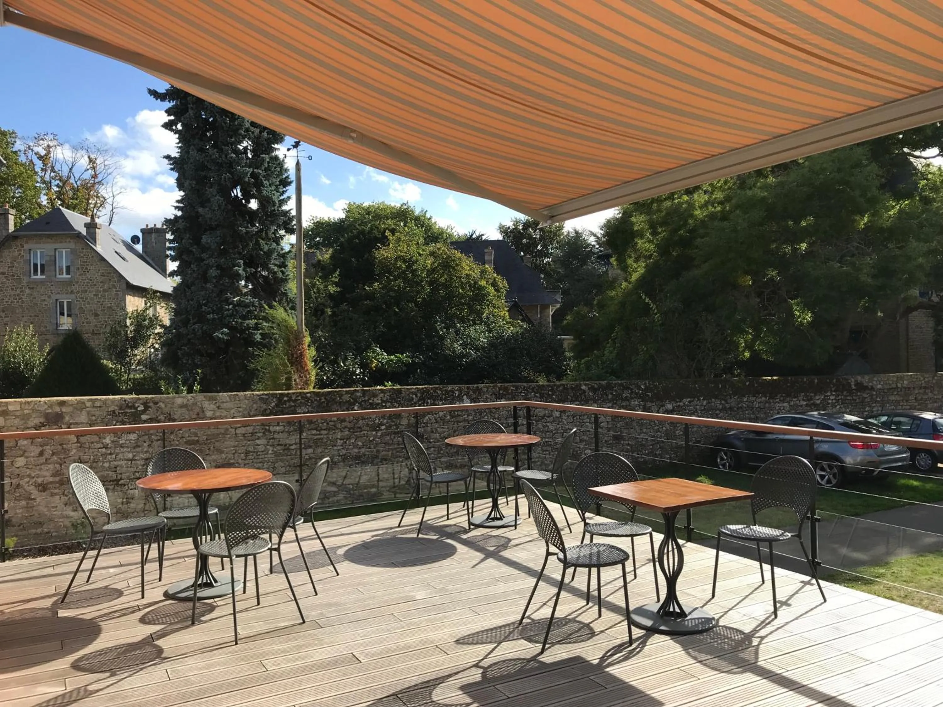 Balcony/Terrace in Auberge Ti'gousket