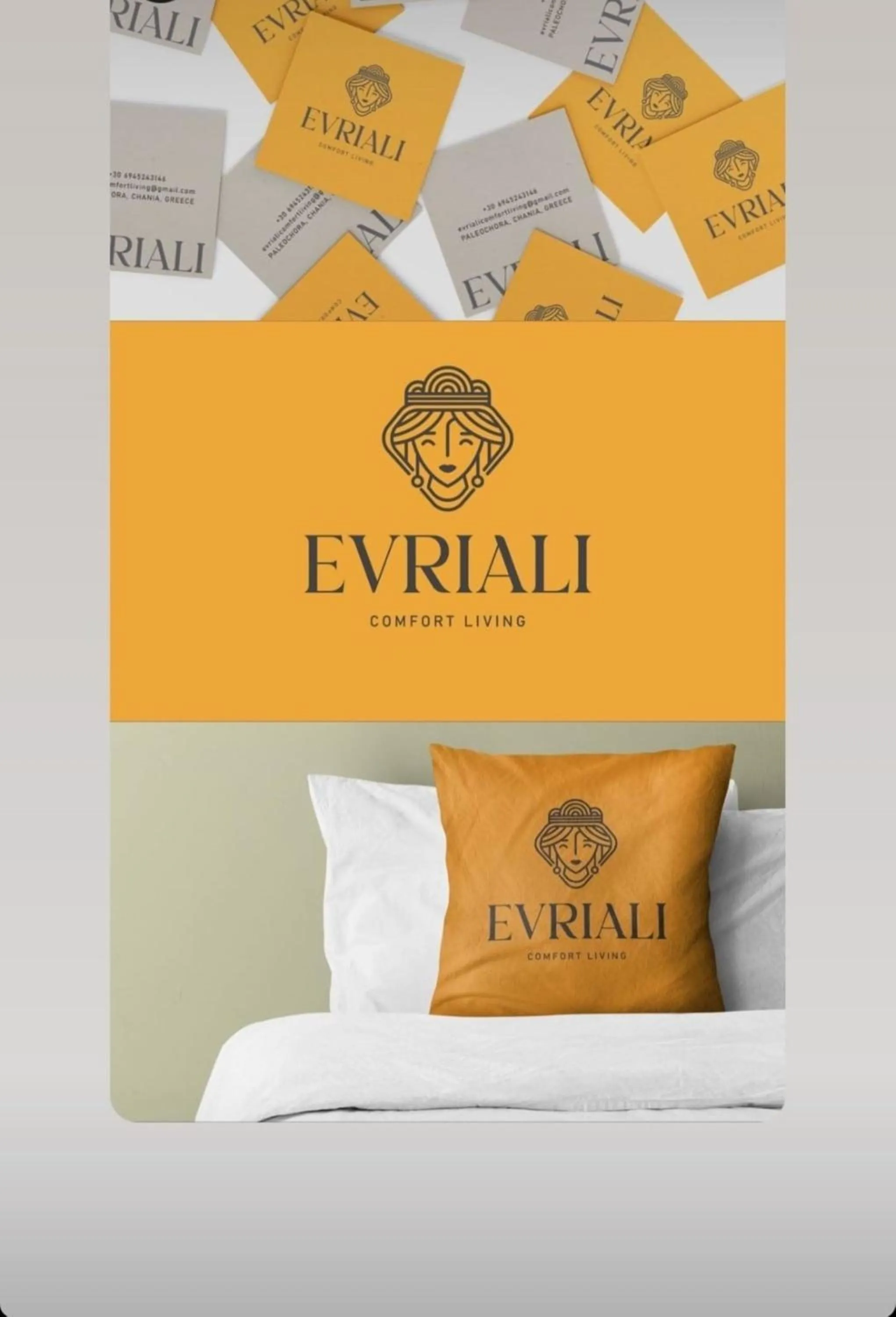 Property building, Bed in Evriali Comfort Living