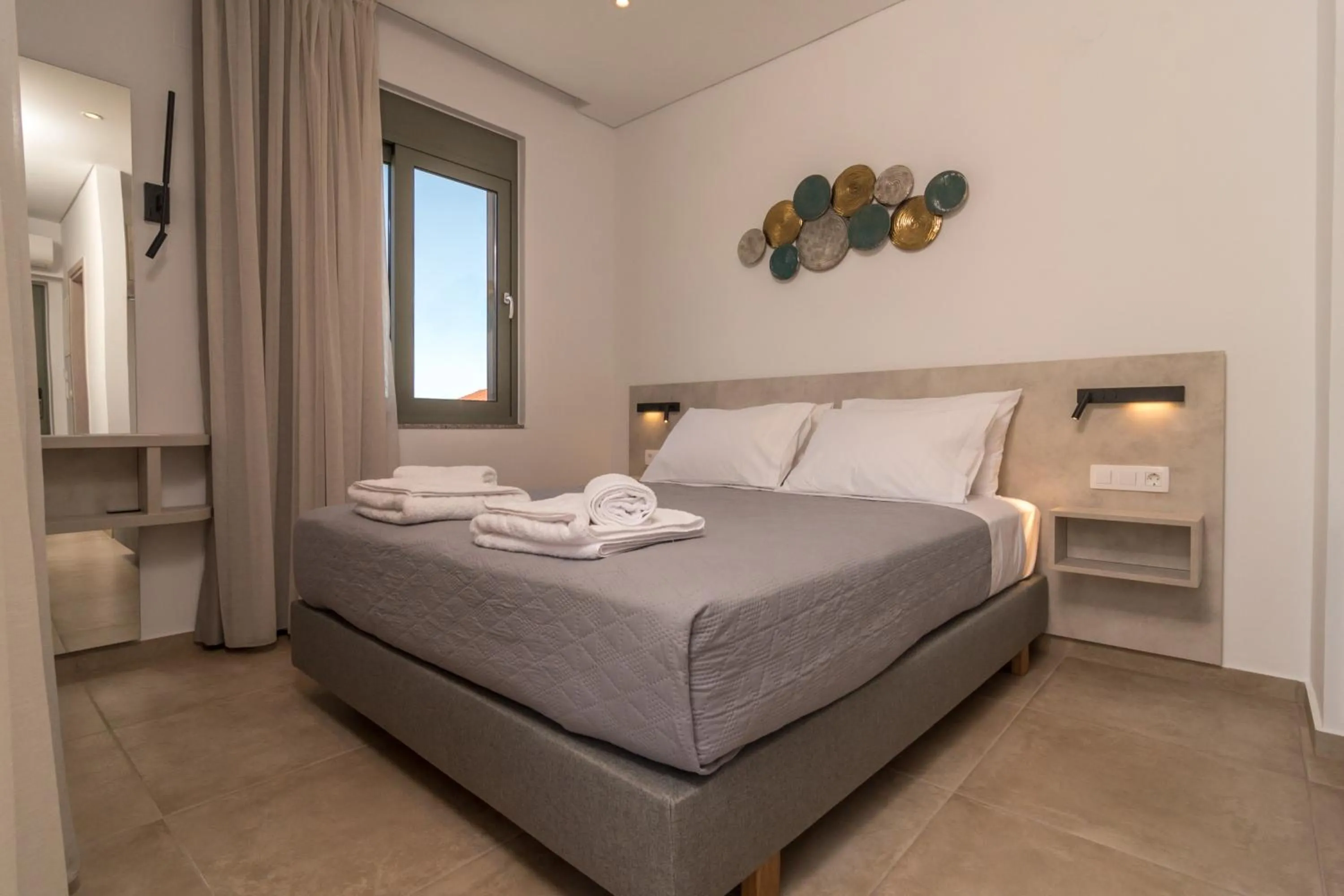 Bedroom, Bed in Evriali Comfort Living