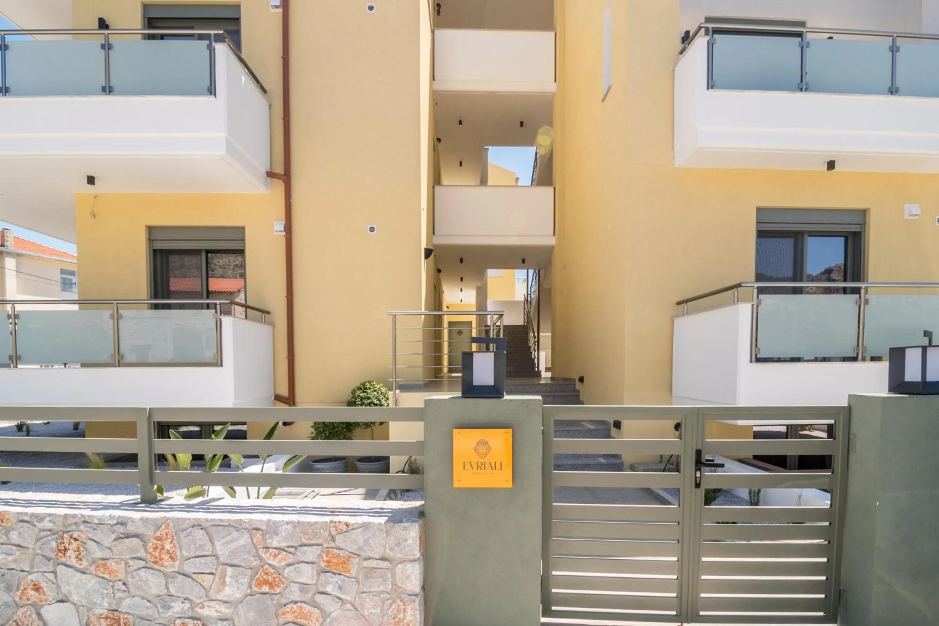 Facade/entrance in Evriali Comfort Living