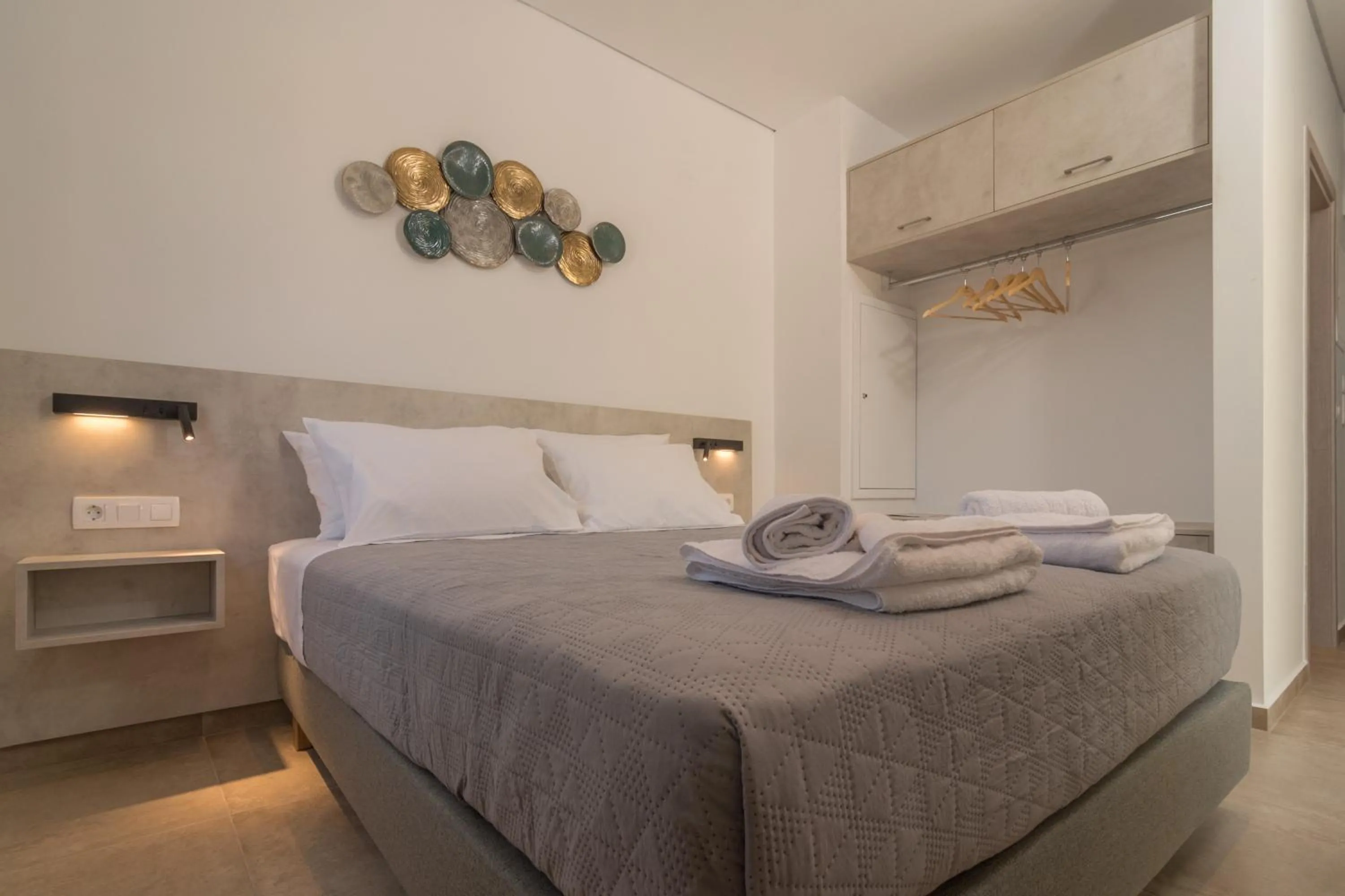 Bedroom, Bed in Evriali Comfort Living