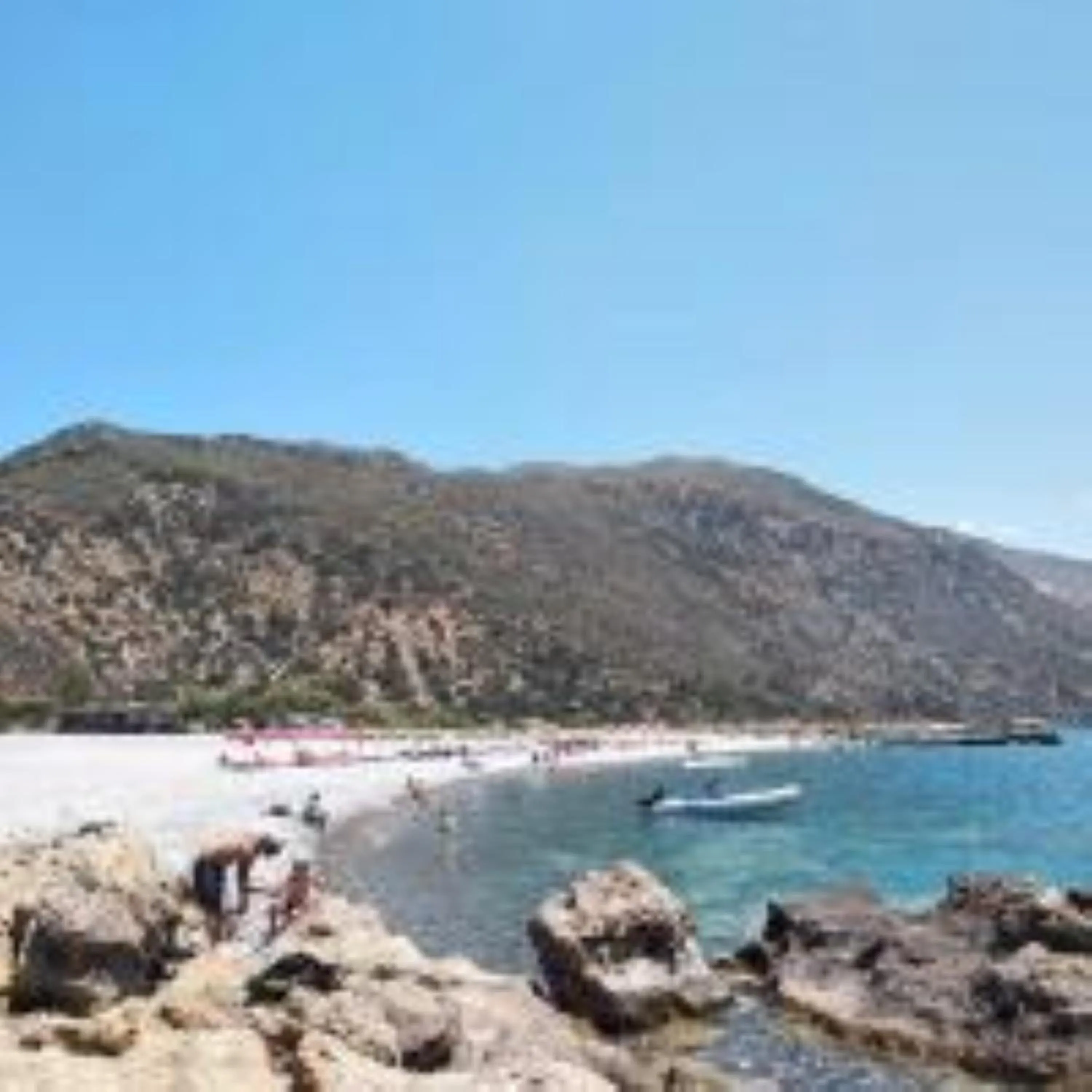 Beach in Evriali Comfort Living