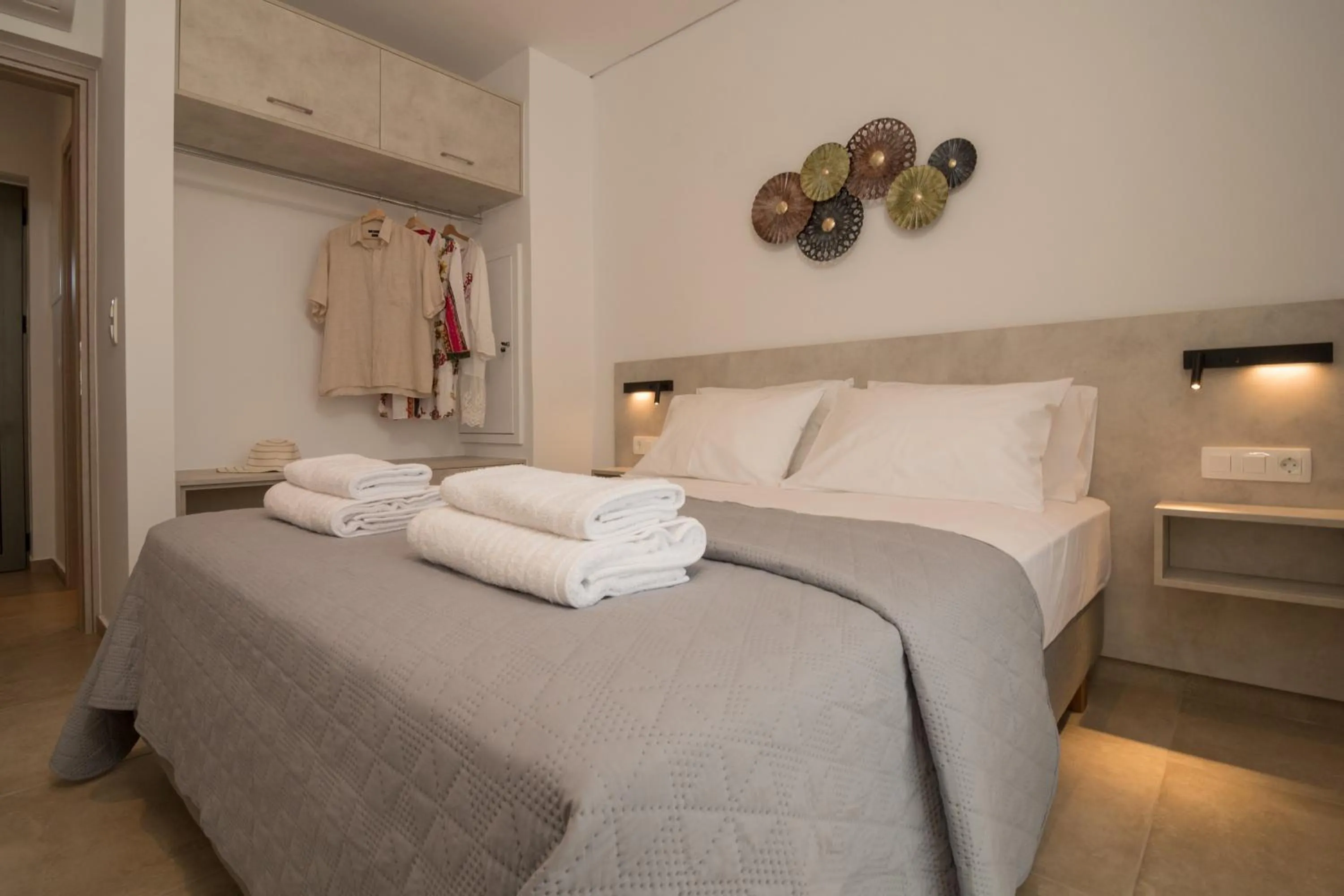 Bedroom, Bed in Evriali Comfort Living