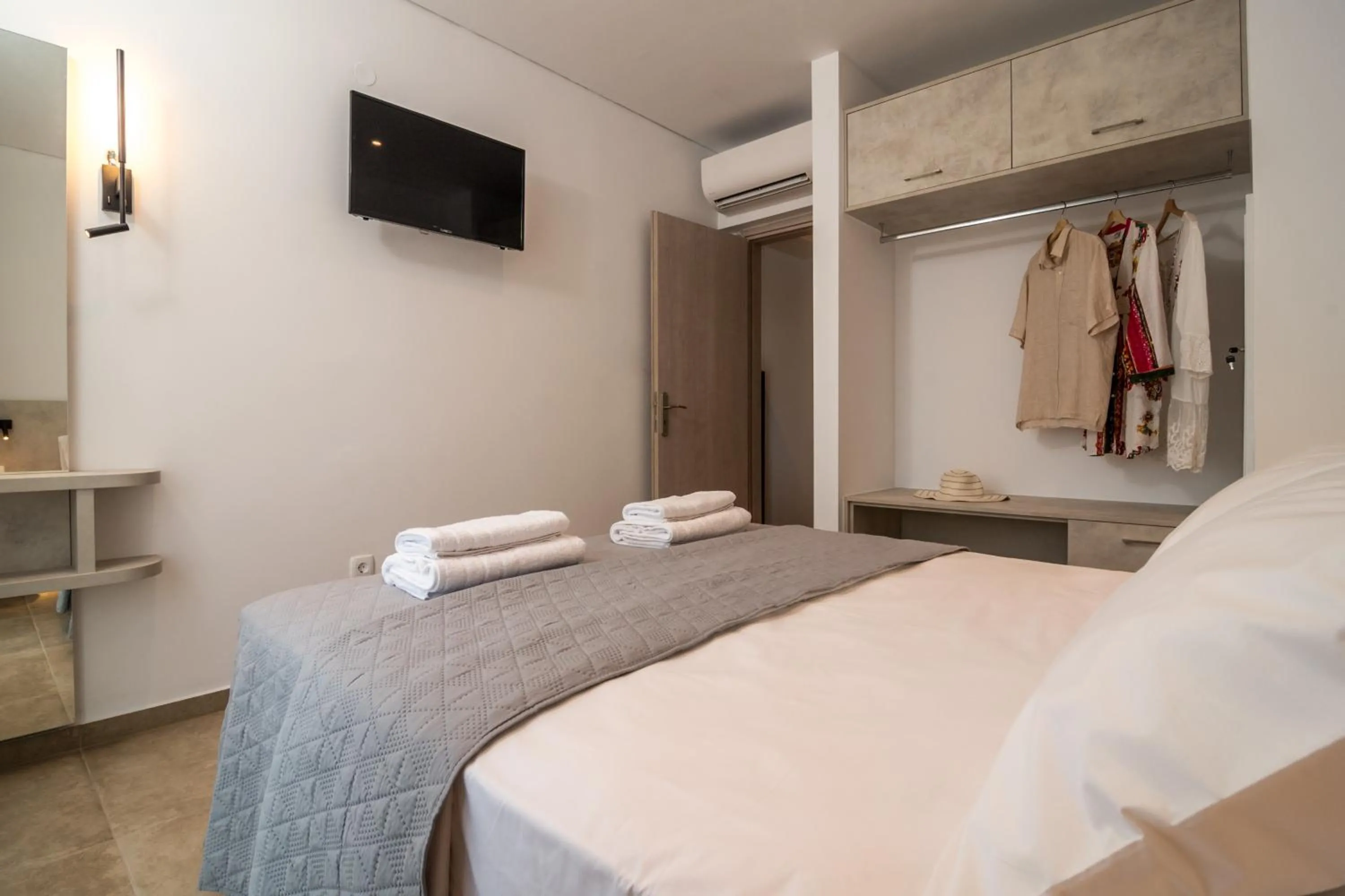 Bedroom, Bed in Evriali Comfort Living