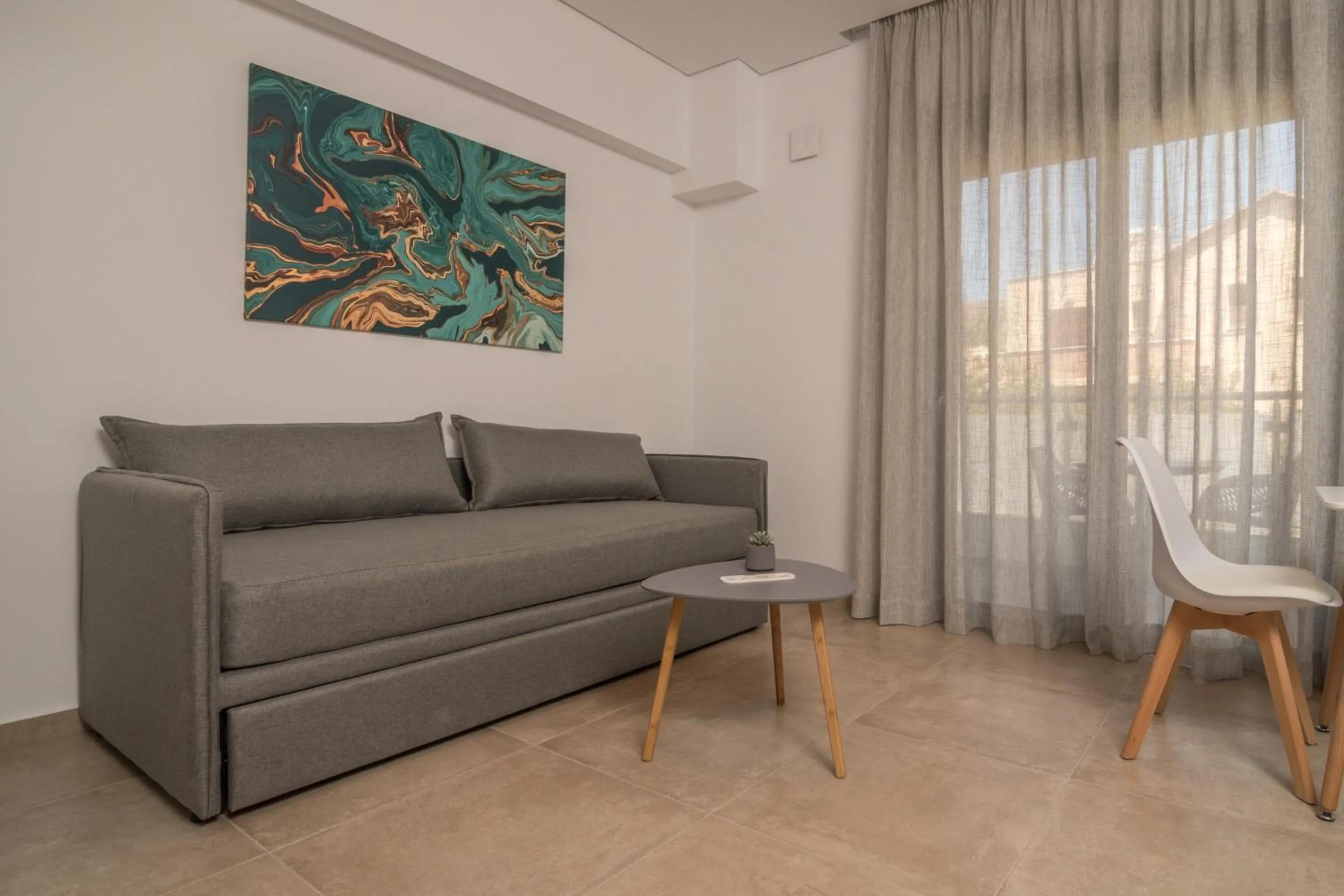 Living room in Evriali Comfort Living