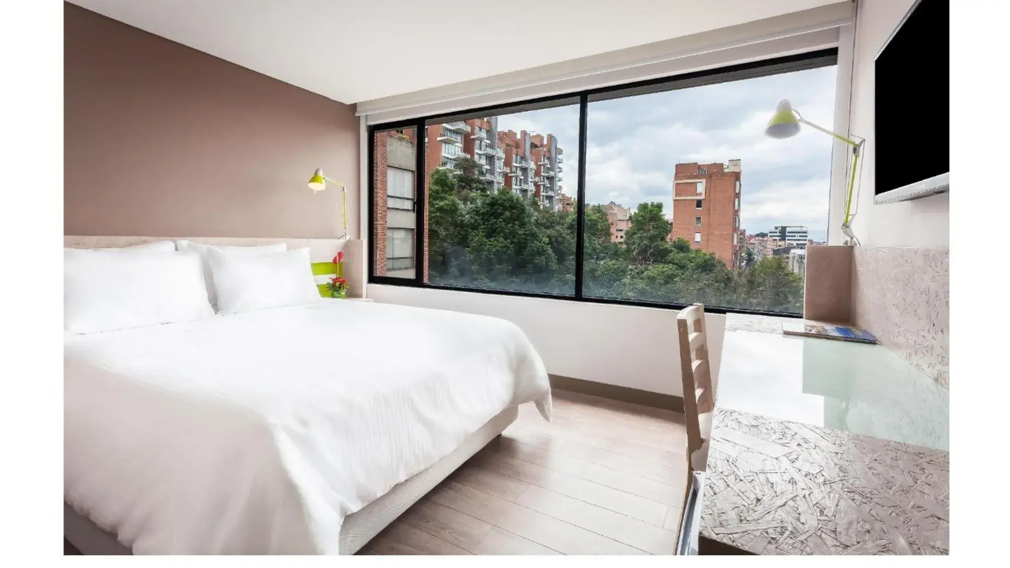 City view, Bed in Mika Suites City view, Bed in Mika Suites