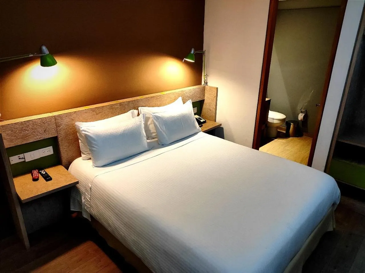 Decorative detail, Bed in Mika Suites