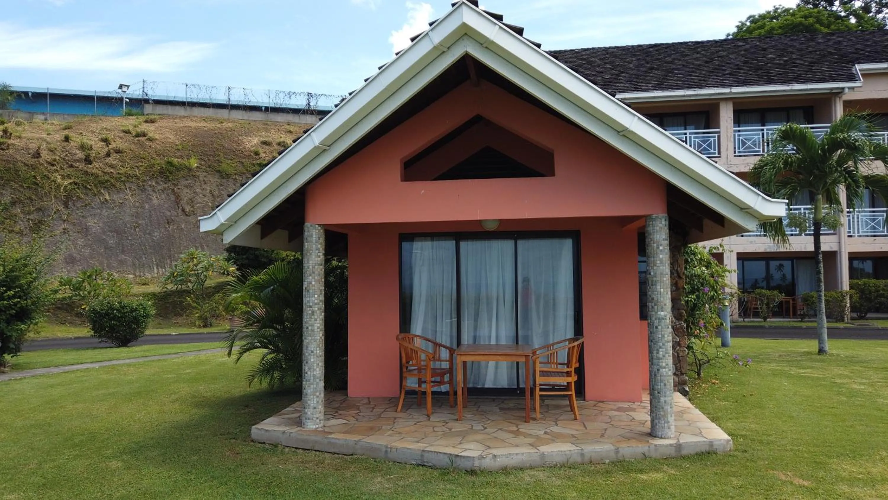 Garden in Tiki Hôtel - Hôtel d'application du Lycée de Tahiti