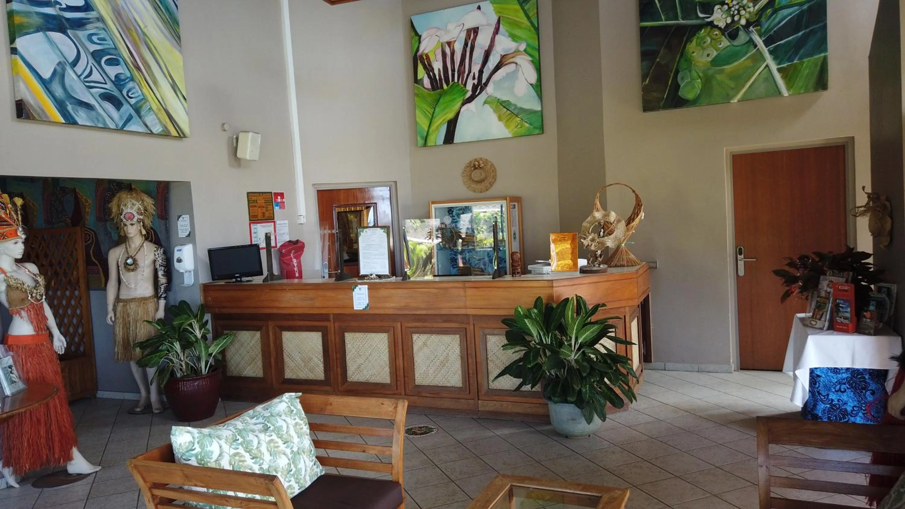 Living room in Tiki Hôtel - Hôtel d'application du Lycée de Tahiti