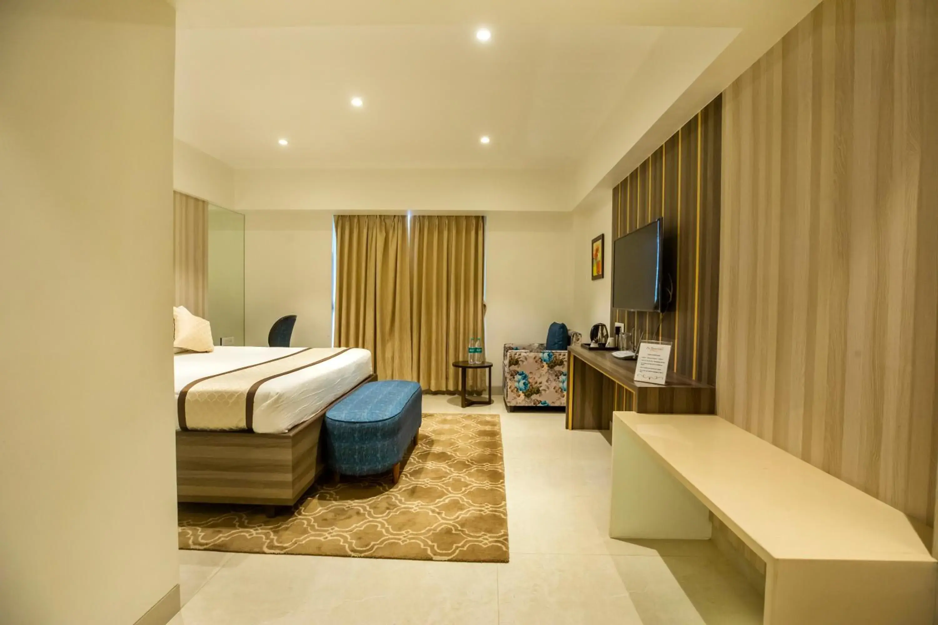 View (from property/room), Bed in The Thane Club View (from property/room), Bed in The Thane Club