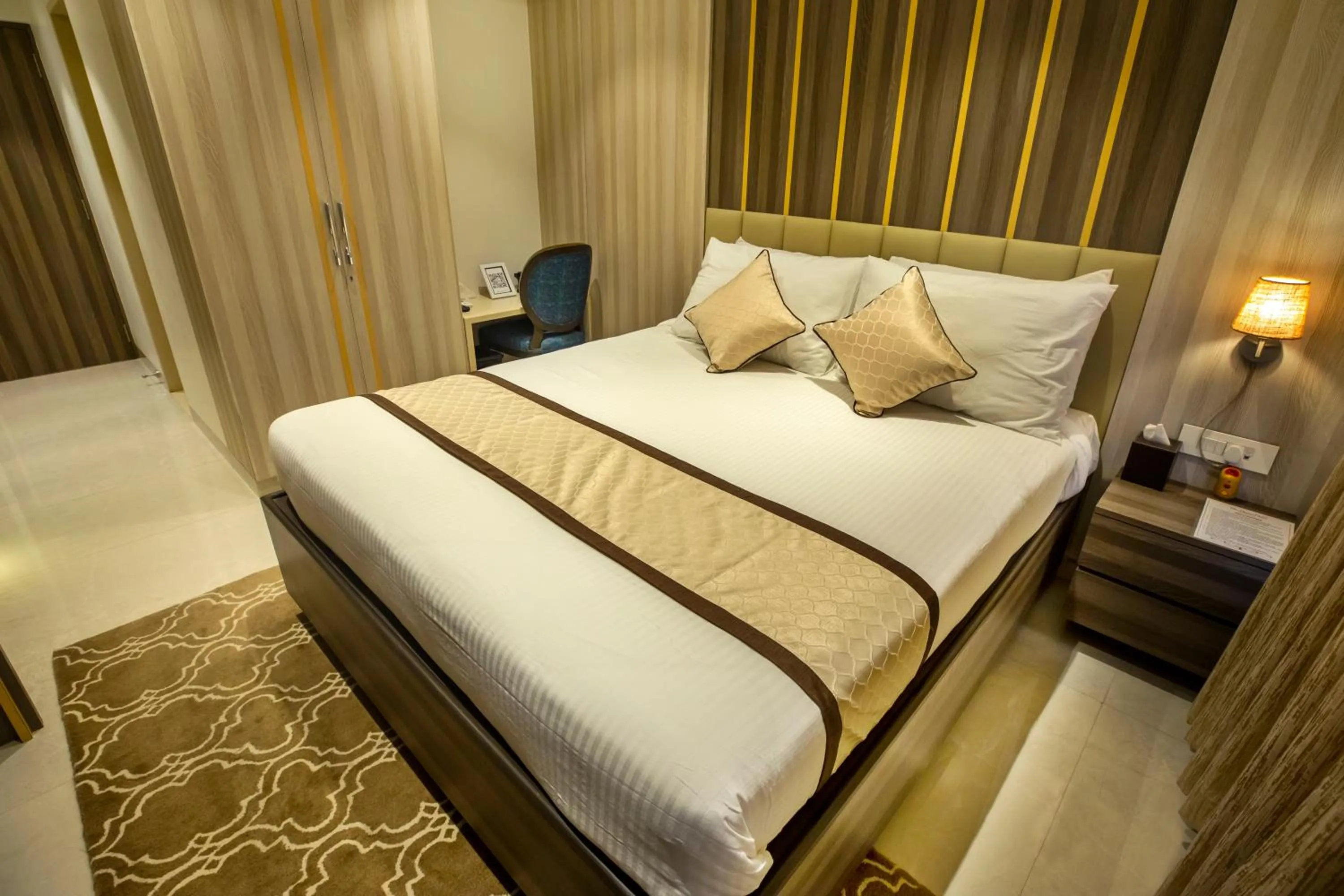 Bed in The Thane Club