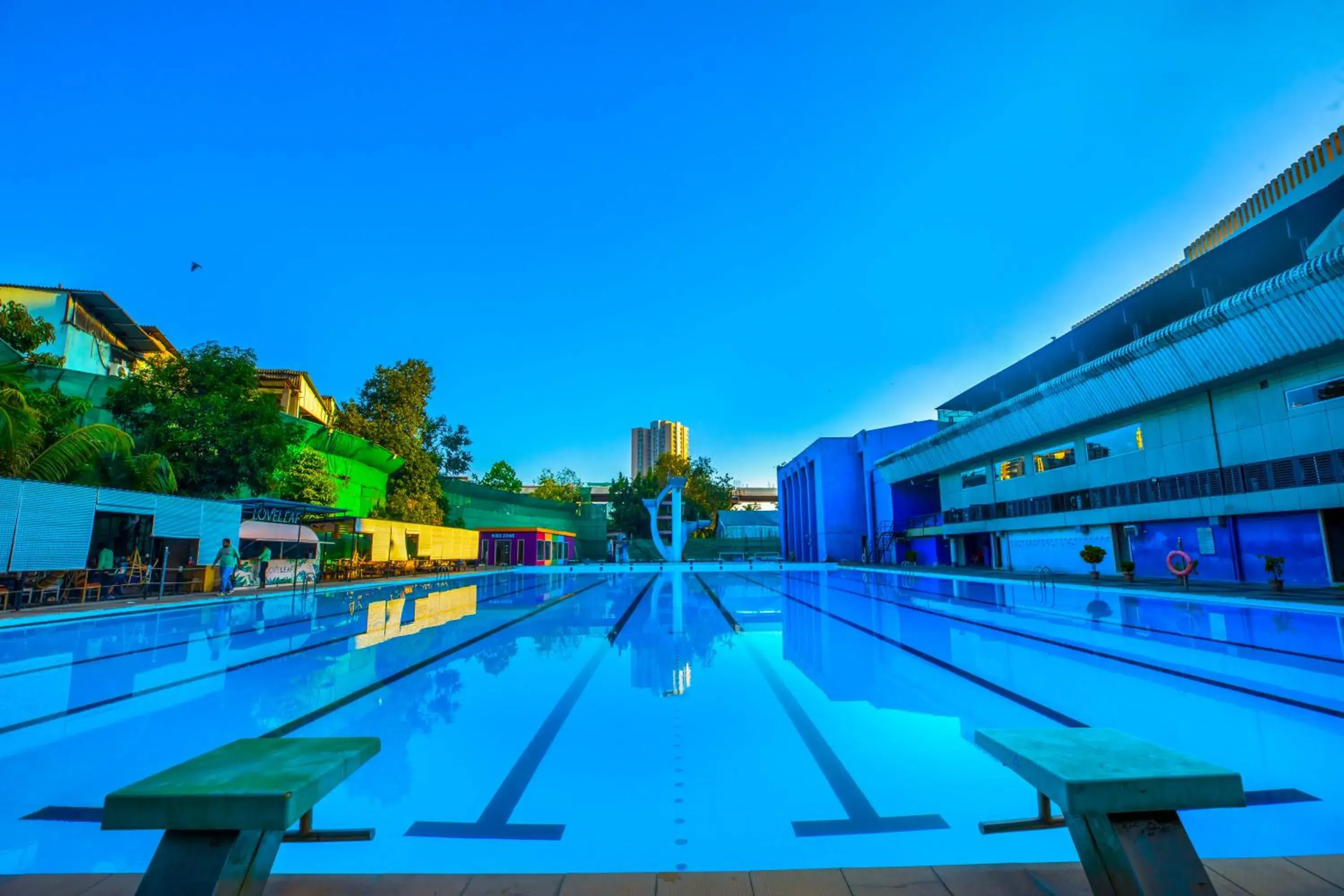 Swimming pool in The Thane Club Swimming pool in The Thane Club