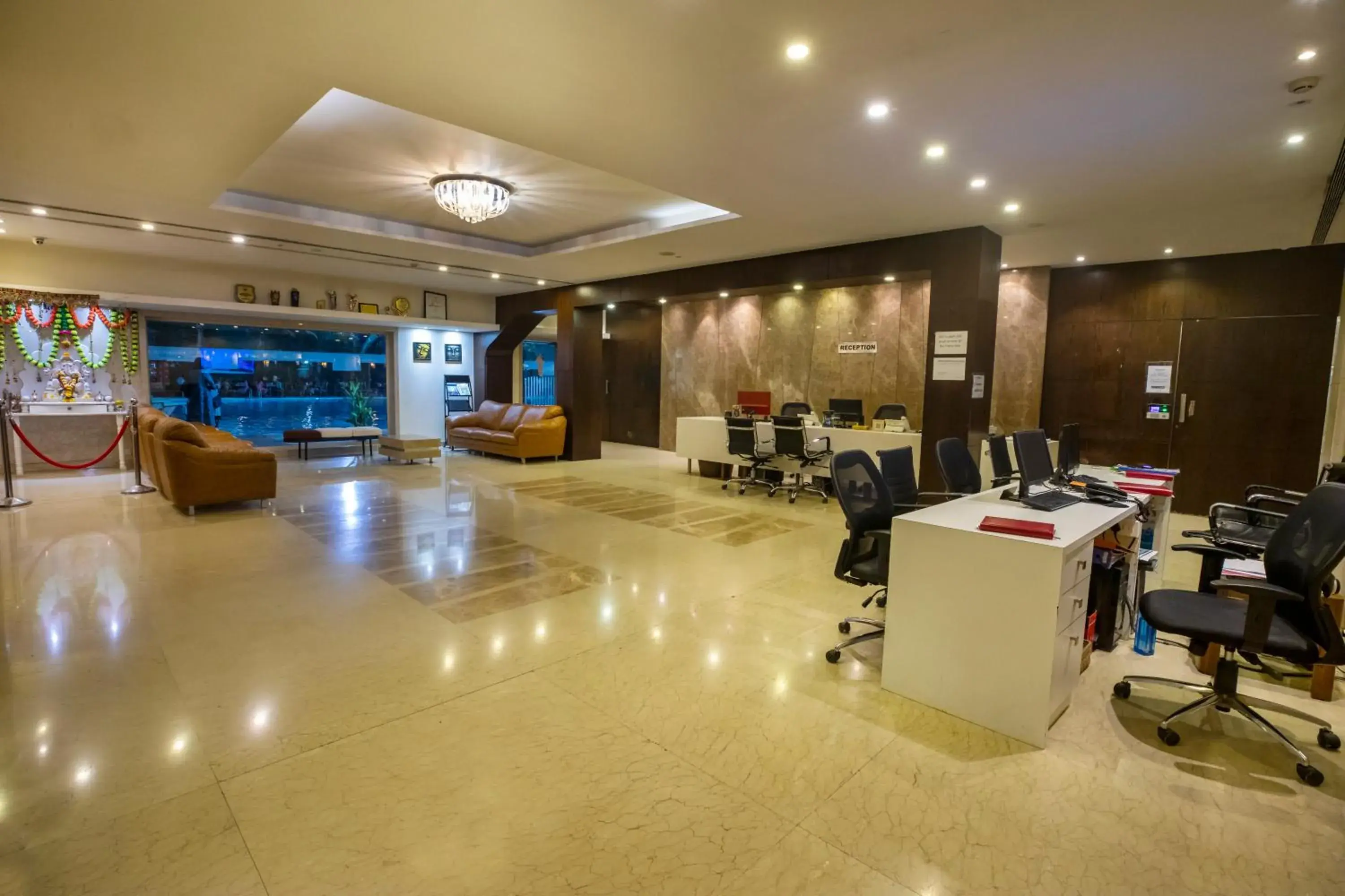Lobby or reception in The Thane Club Lobby or reception in The Thane Club
