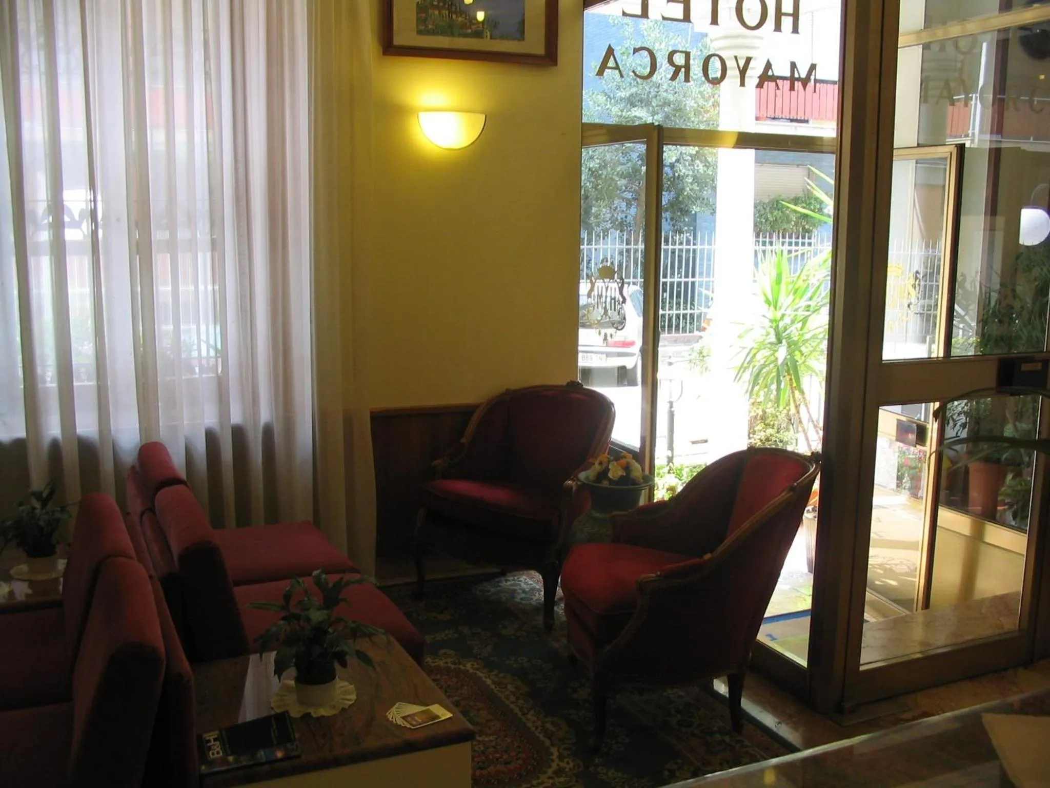 Lobby or reception in Hotel Mayorca