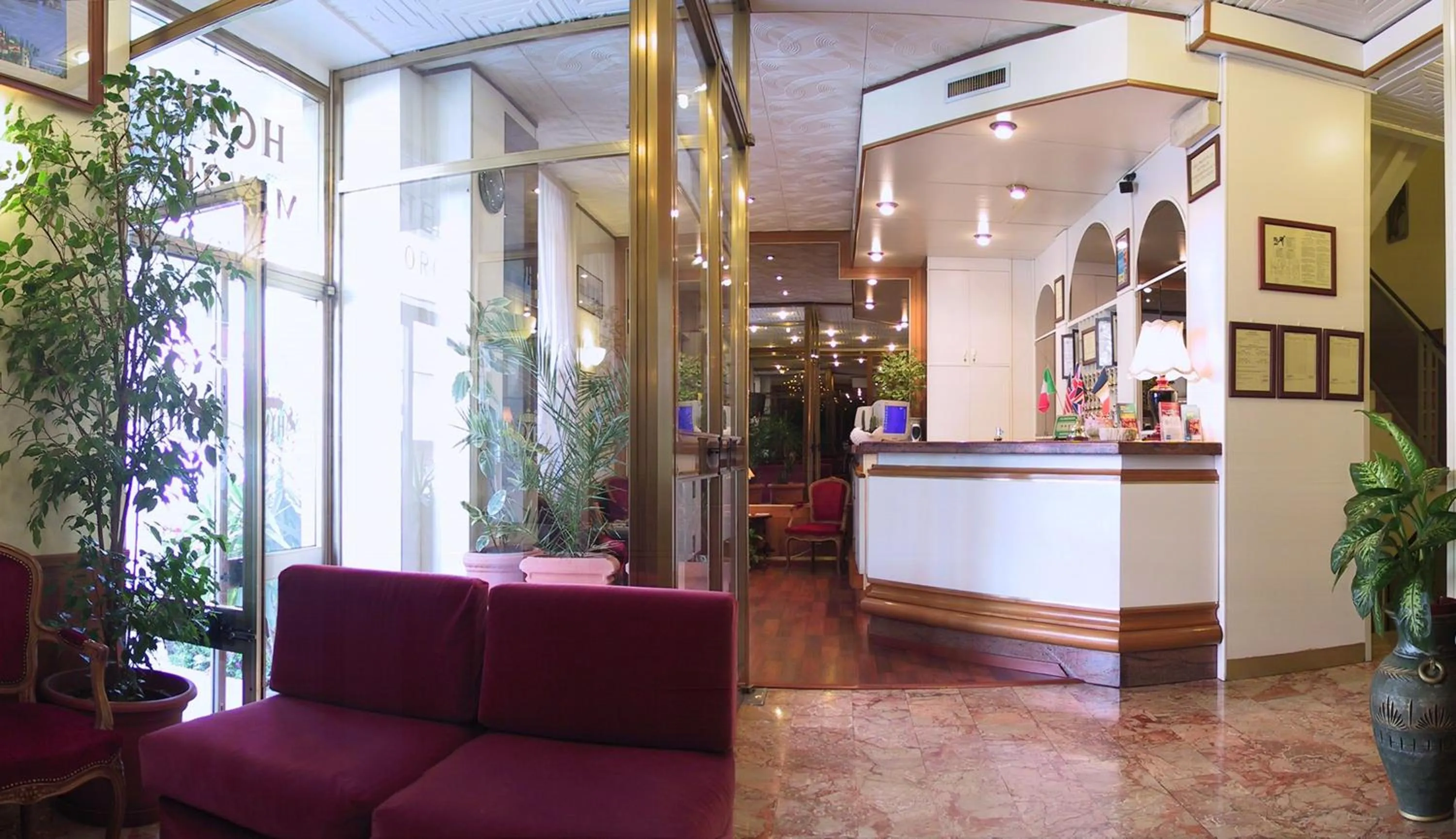 Lobby or reception in Hotel Mayorca