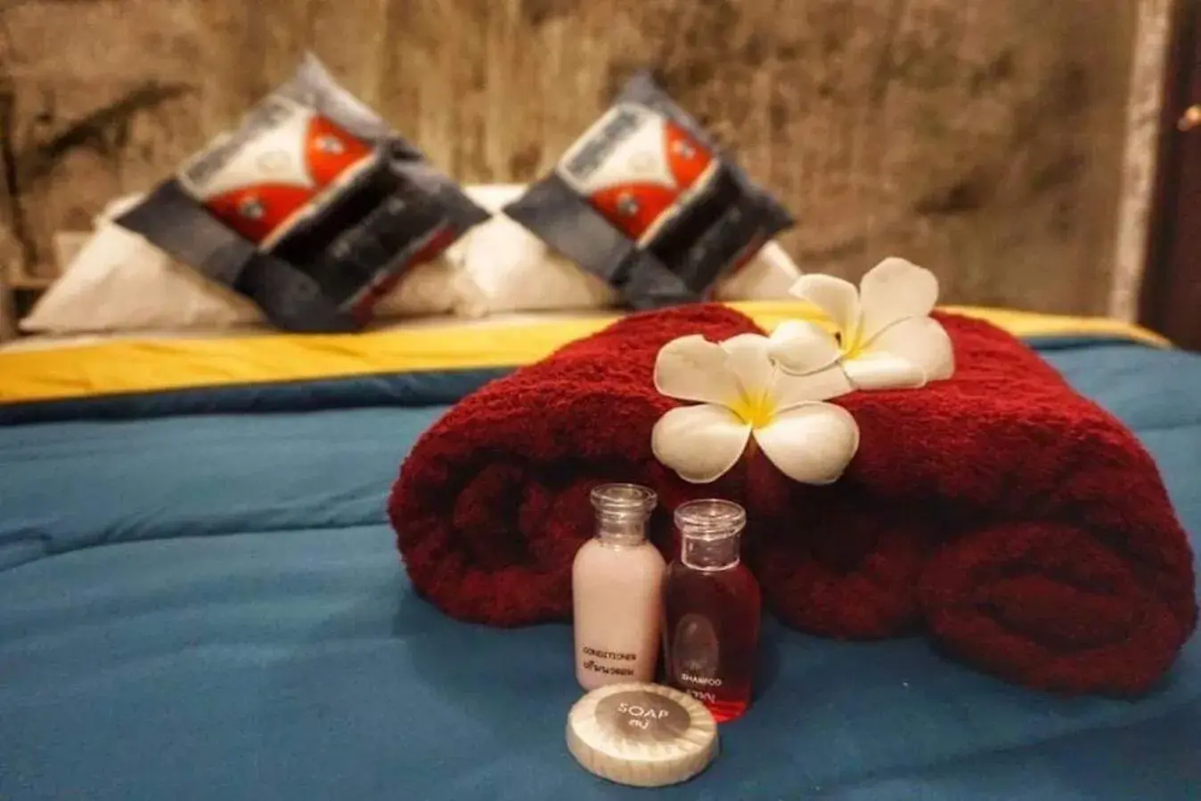 Bed in Baan Bua Talay Bed in Baan Bua Talay