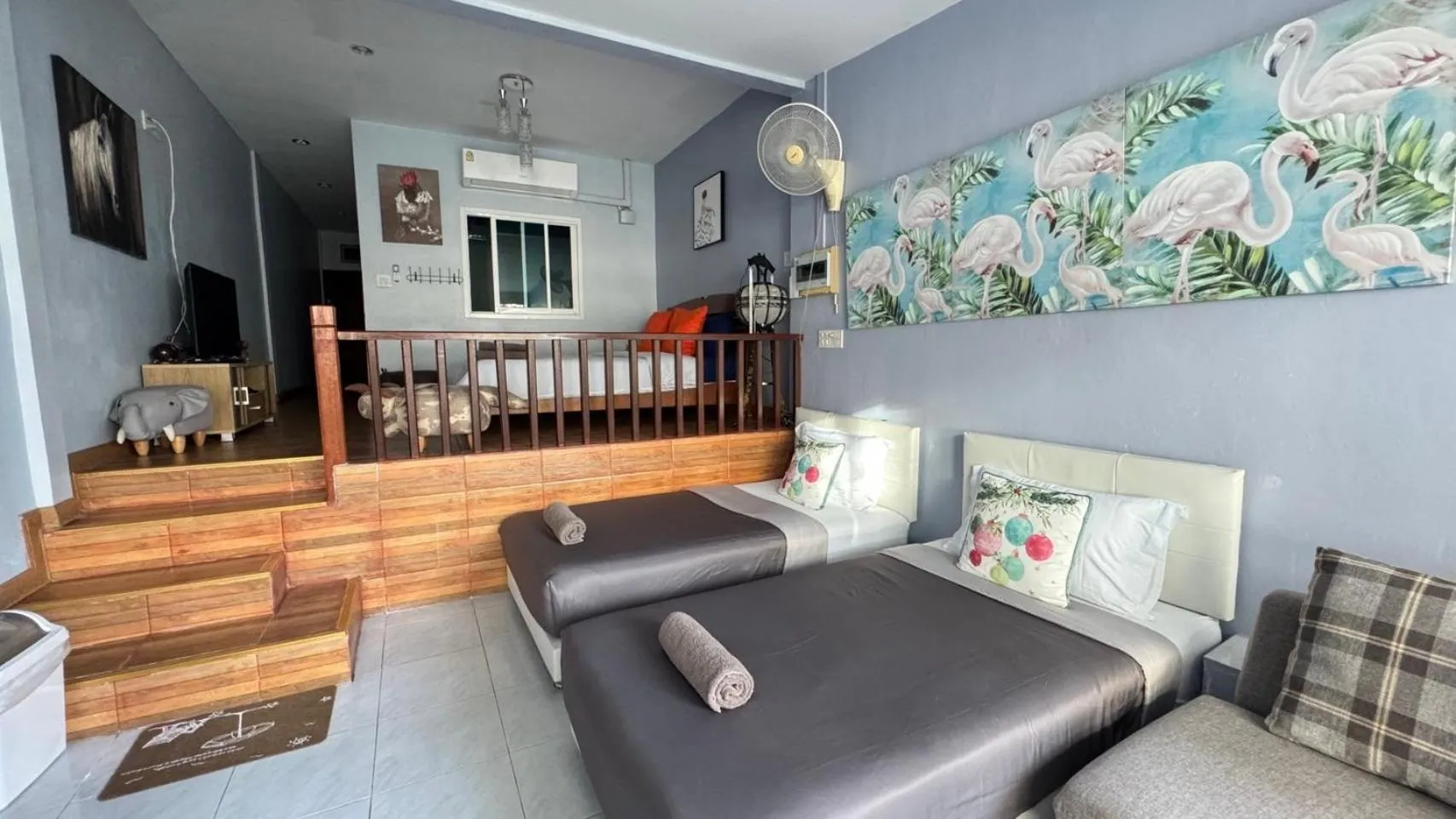 Bed in Baan Bua Talay