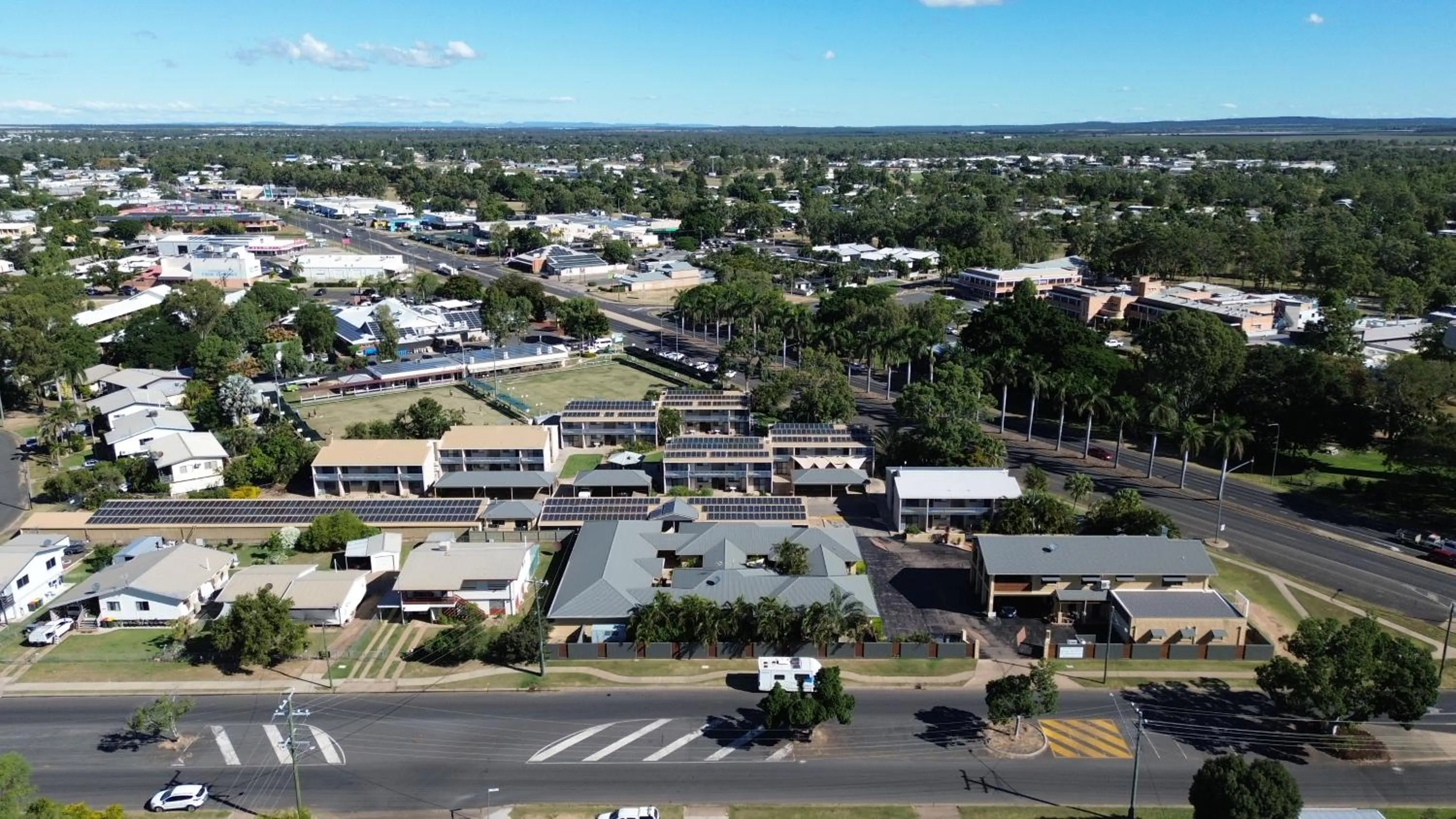Bird's eye view in Emerald Gardens Motel & Apartments