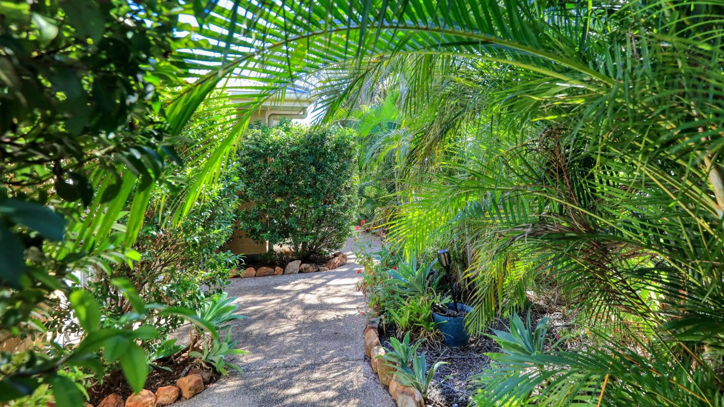 Garden in Emerald Gardens Motel & Apartments