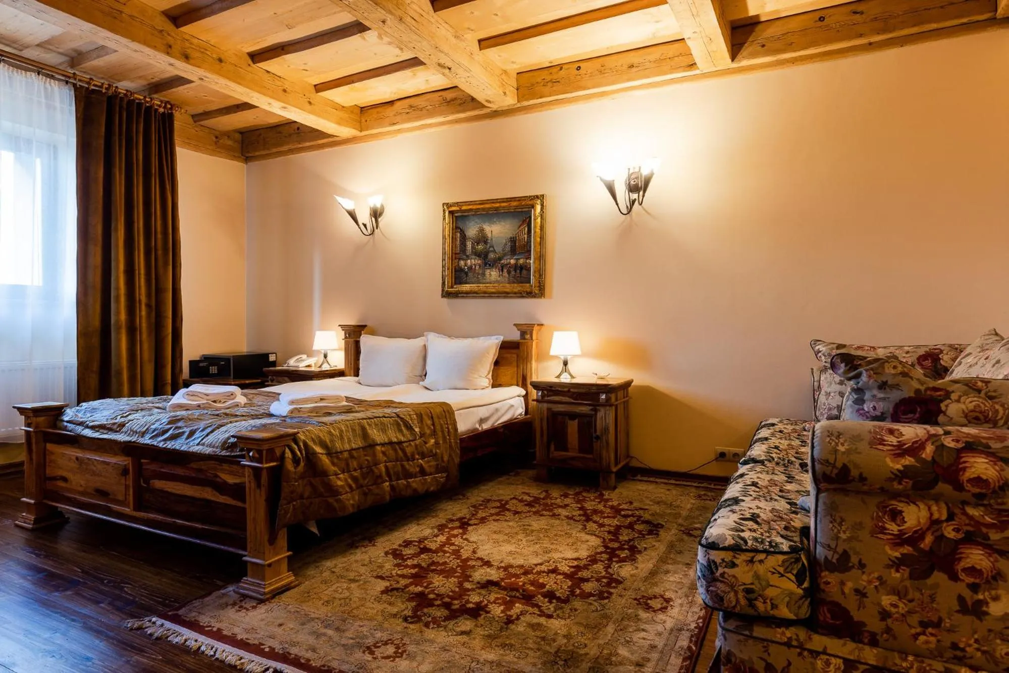 Bed in Hotel Marysin Dwór