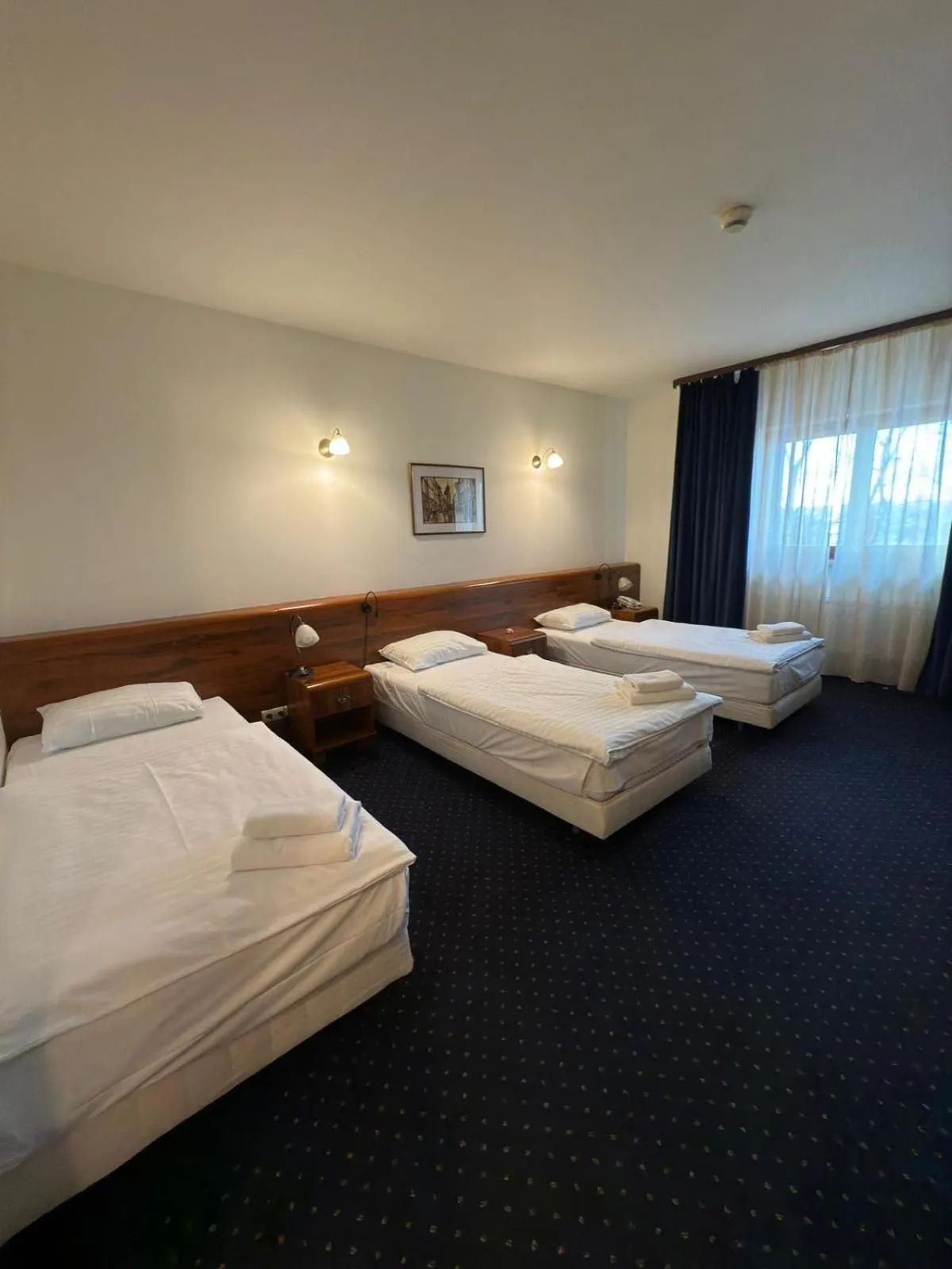 Bed in Hotel Marysin Dwór