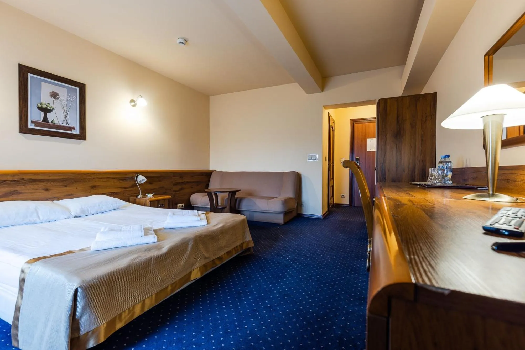 Bed in Hotel Marysin Dwór