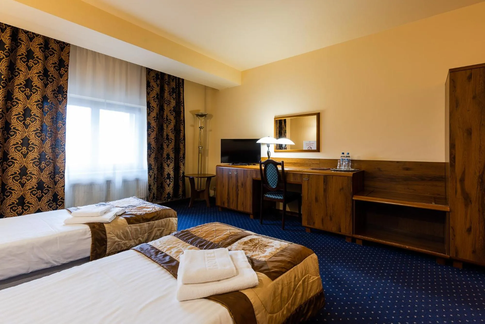 Bed in Hotel Marysin Dwór