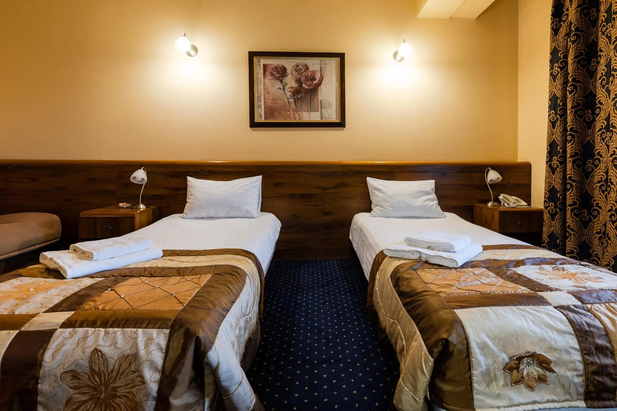 Bed in Hotel Marysin Dwór