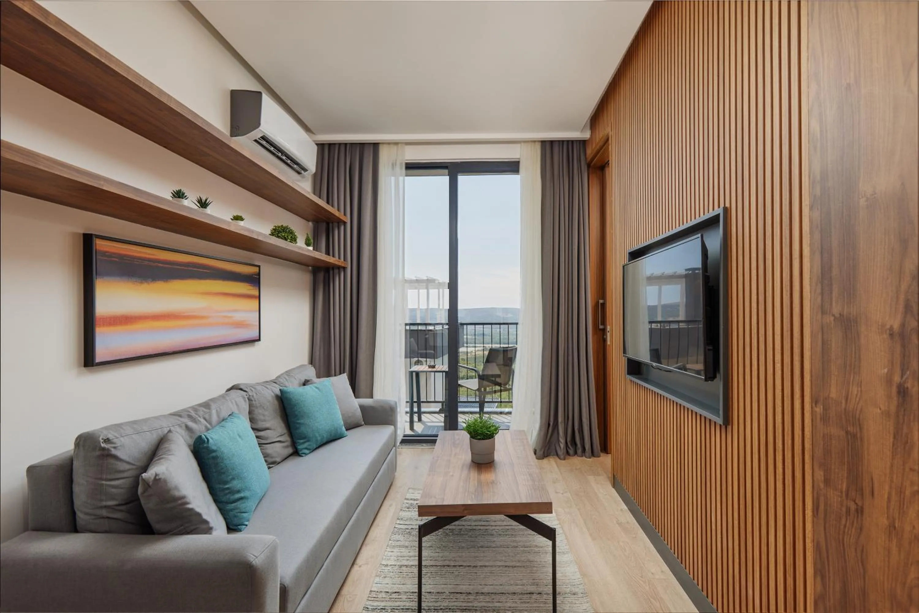 Living room in Bayview Hills Luxury Residences