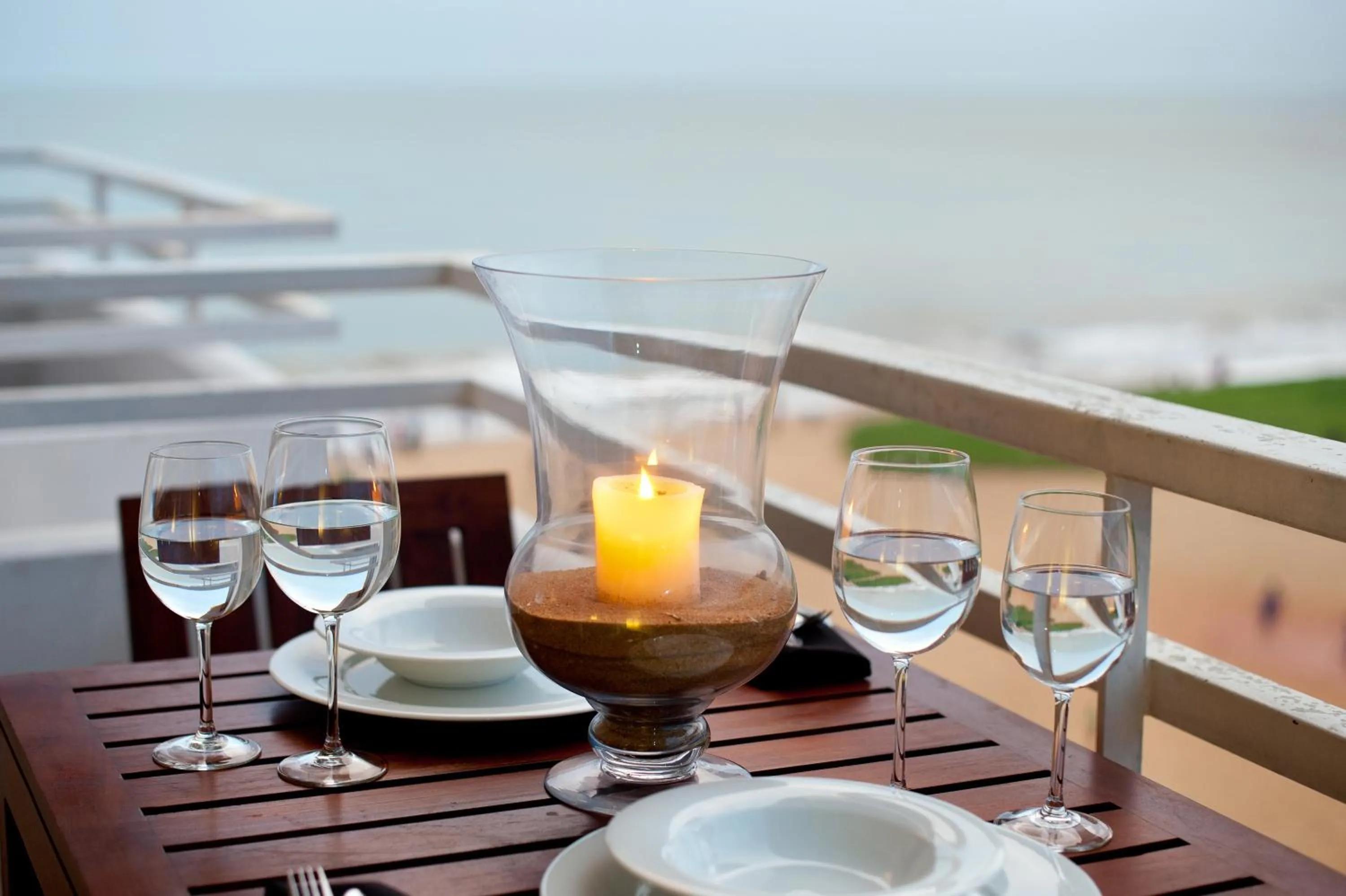 Balcony/Terrace in The Beach Apartments