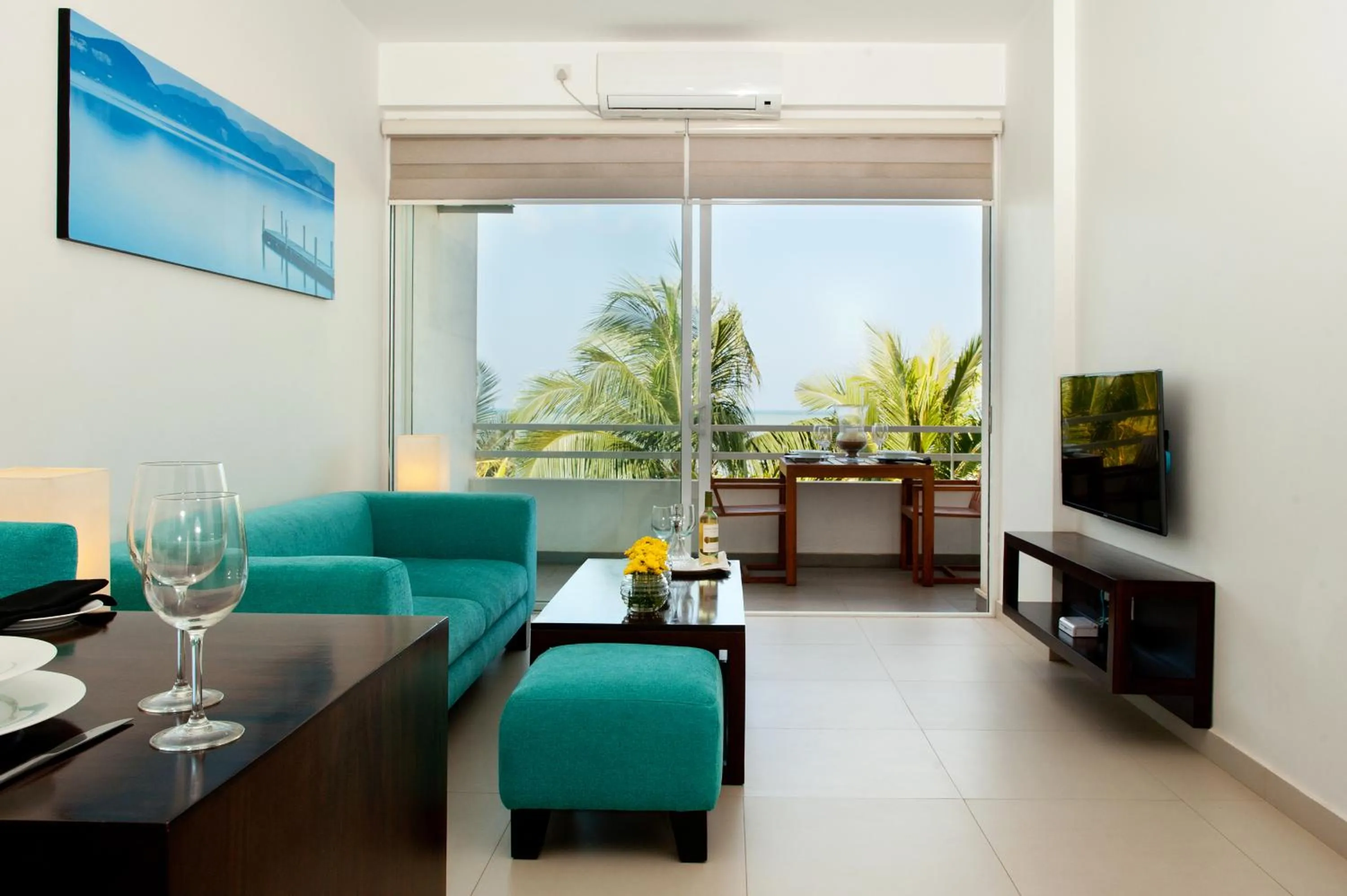 Balcony/Terrace in The Beach Apartments