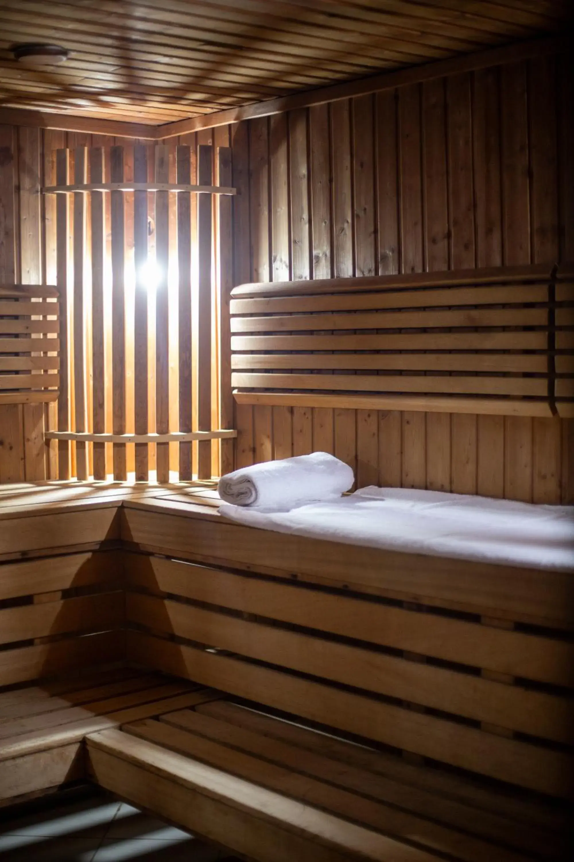 Sauna, Bed in Grand Mogador Agdal & Spa Sauna, Bed in Grand Mogador Agdal & Spa