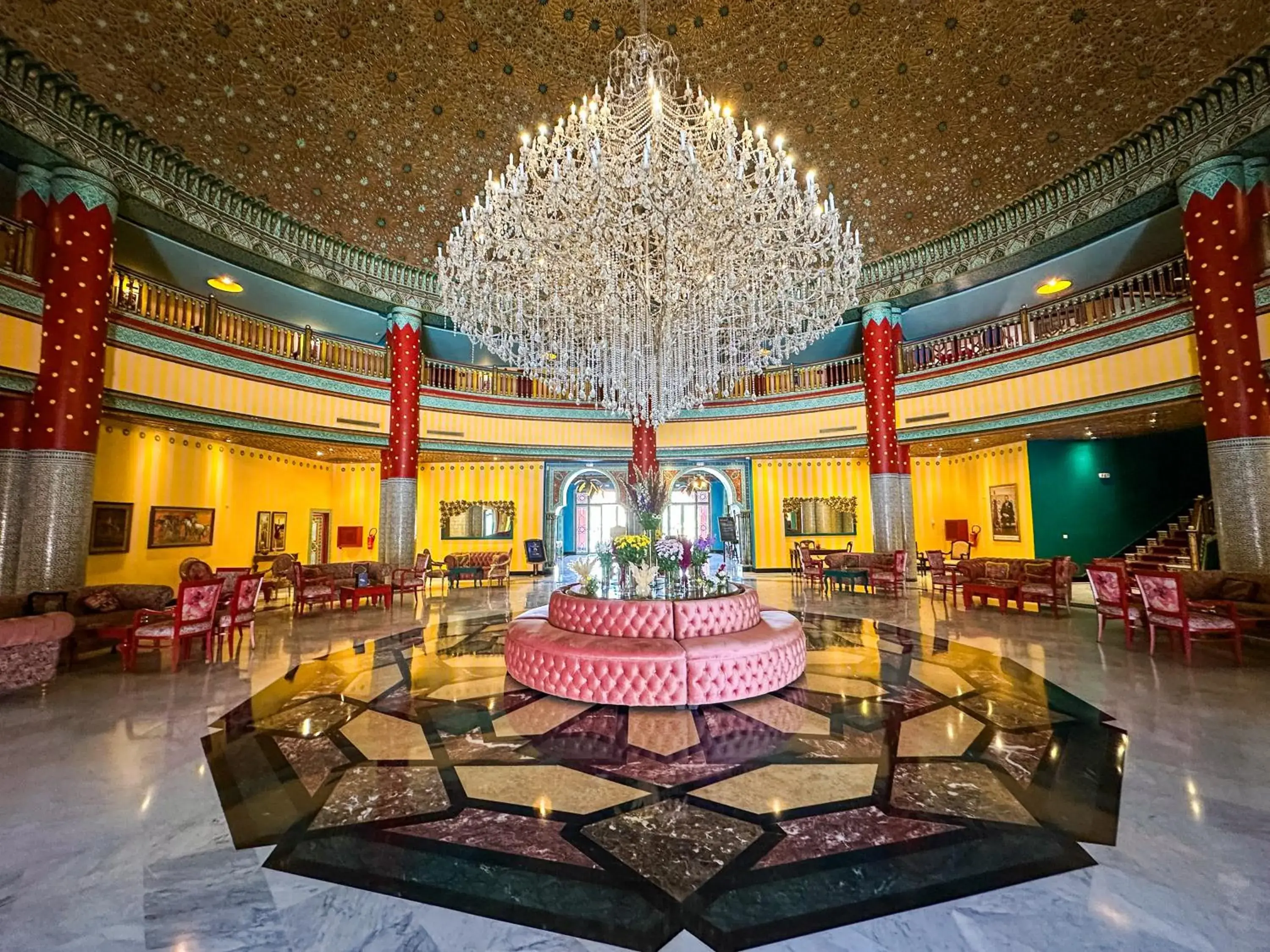 Lobby or reception in Grand Mogador Agdal & Spa Lobby or reception in Grand Mogador Agdal & Spa