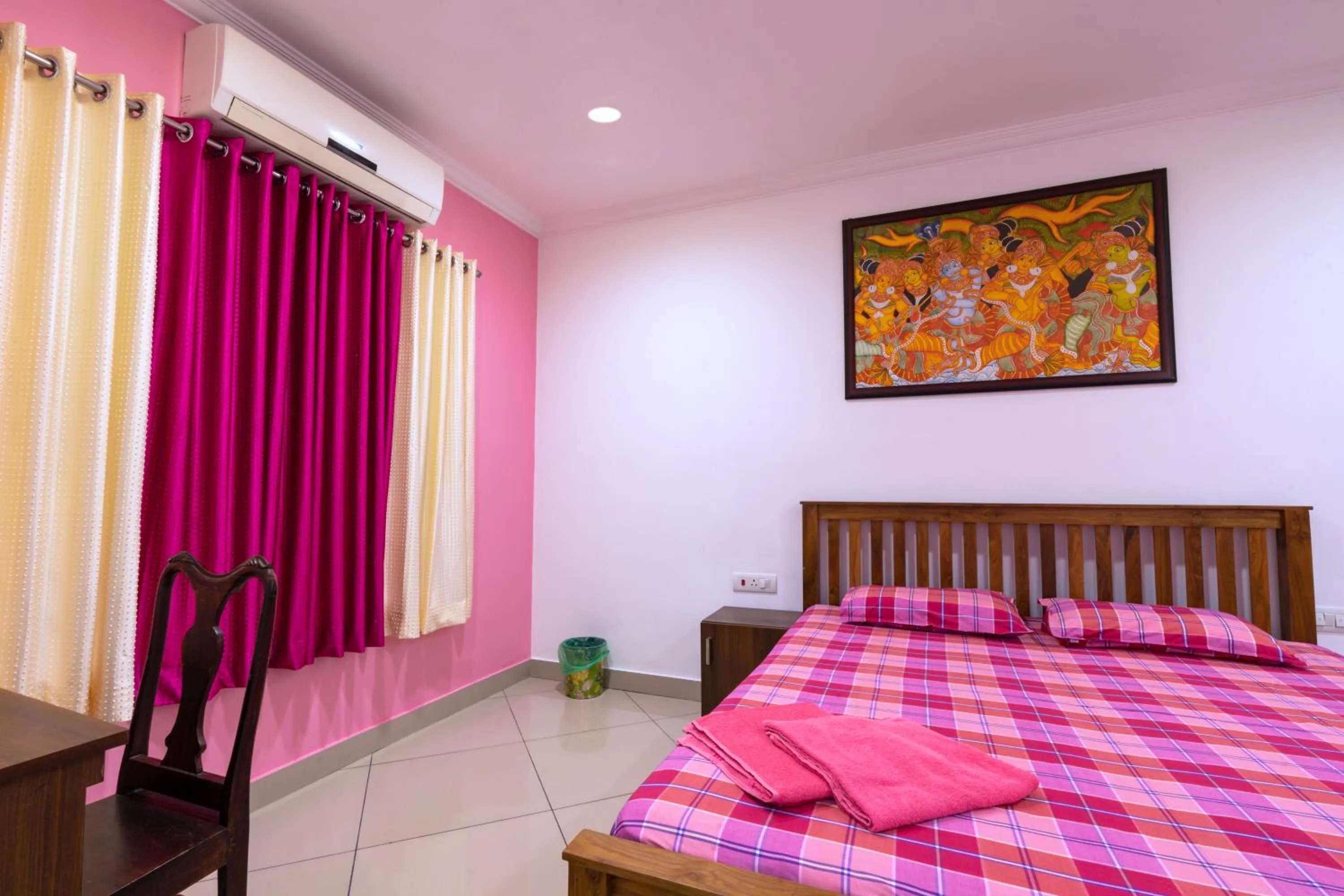 Bedroom, Bed in Vasudevam Premium Suites