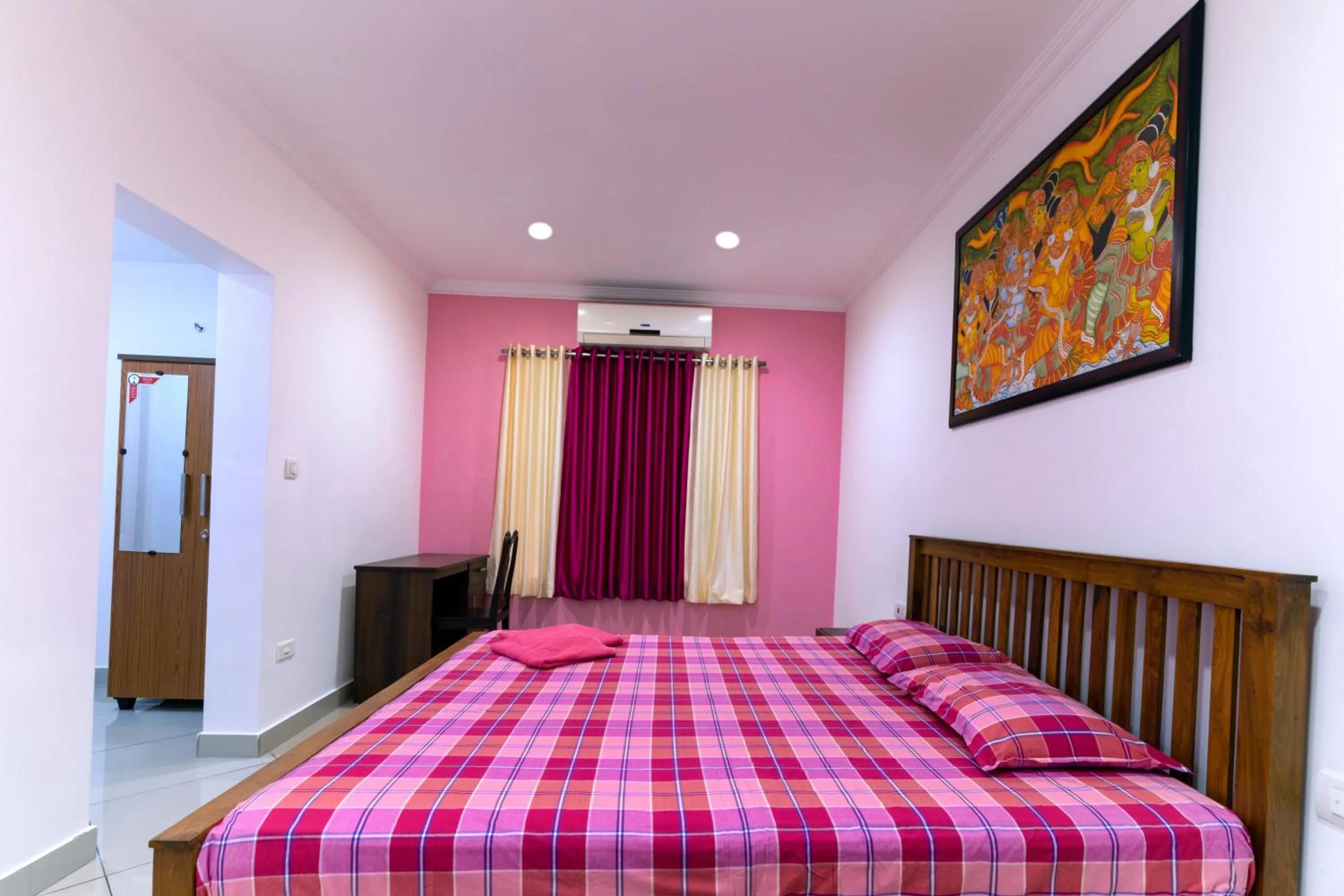 Bedroom, Bed in Vasudevam Premium Suites