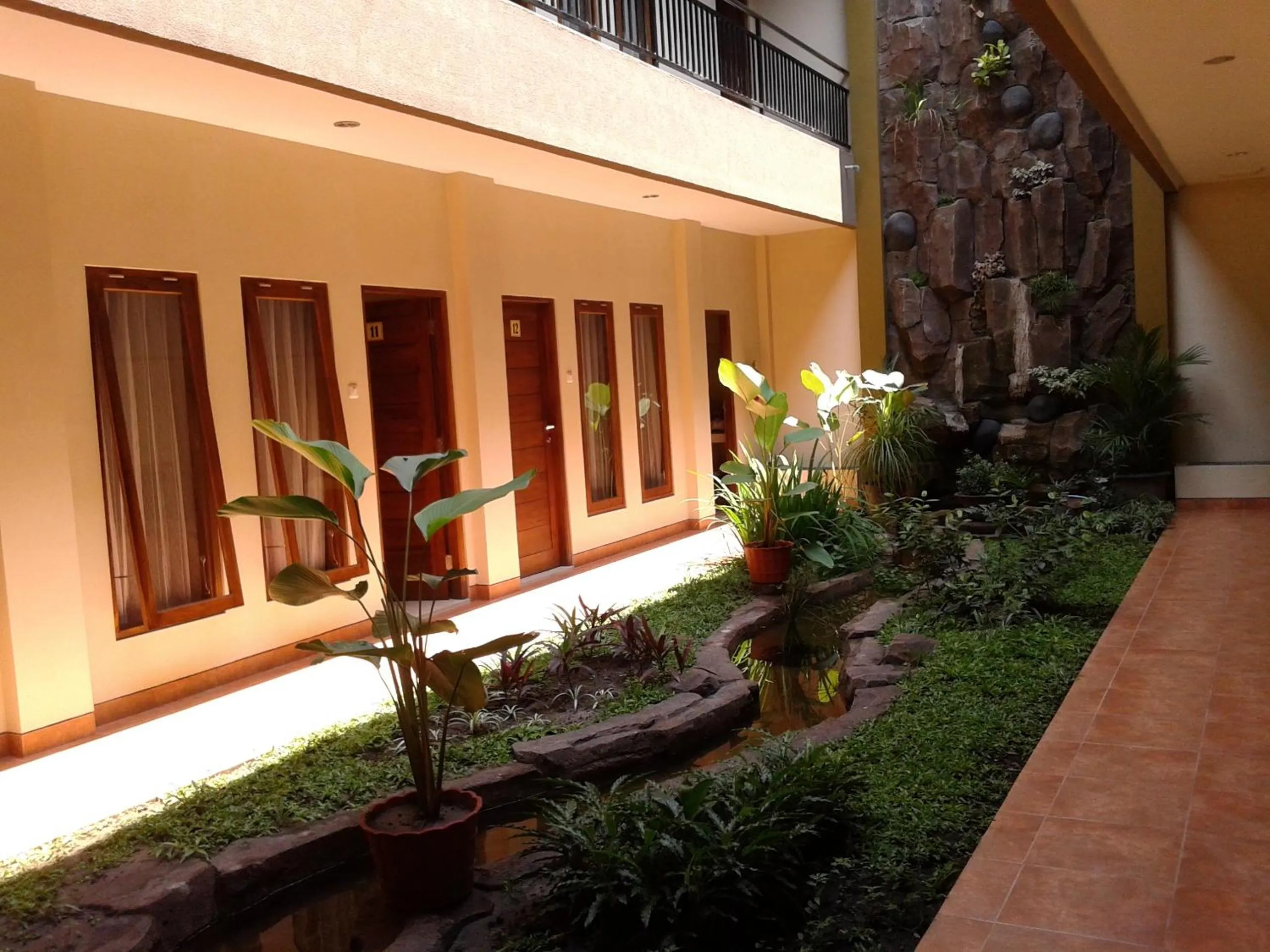 Garden in Aloha Hotel Yogyakarta
