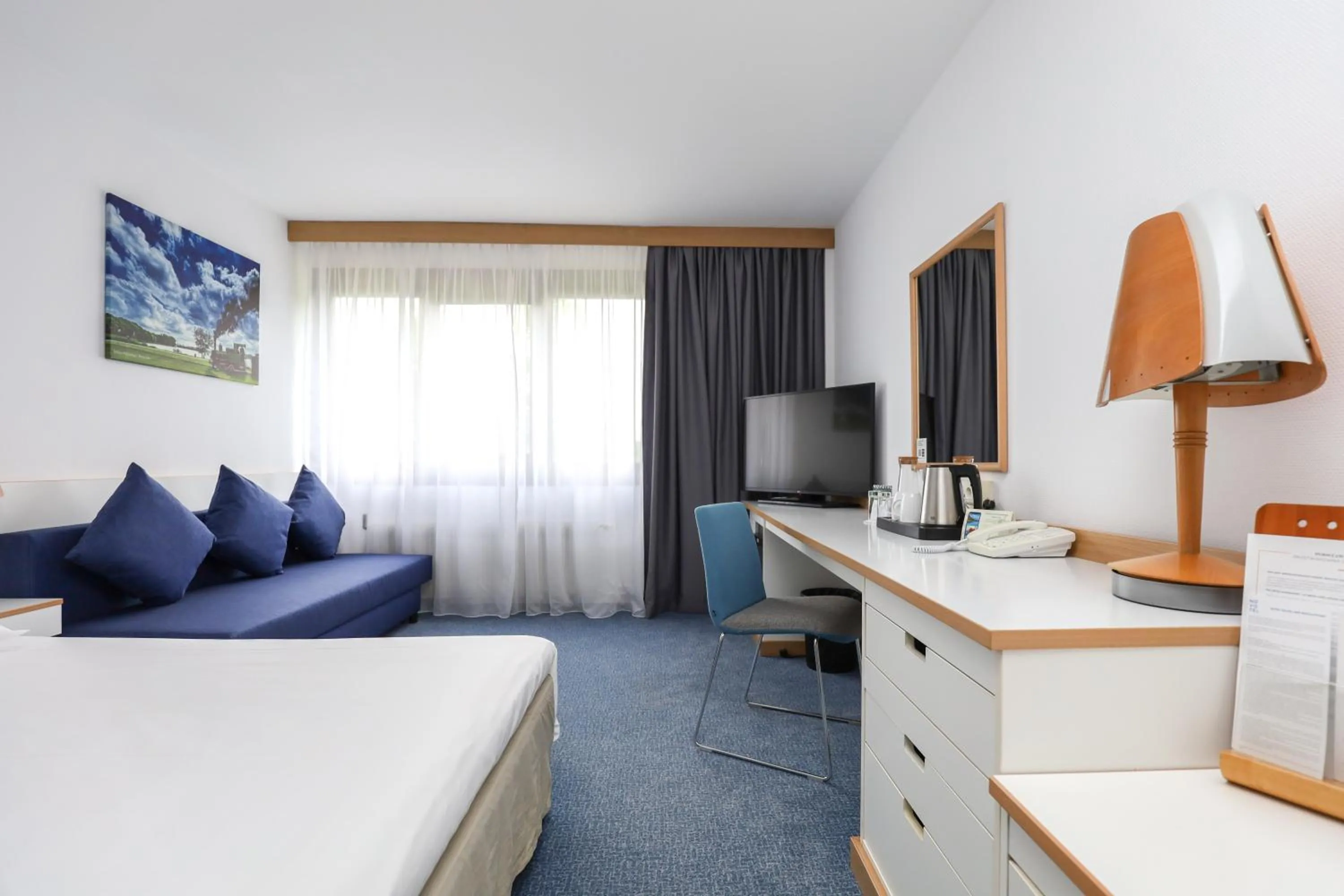 Bed in Novotel Poznań Malta