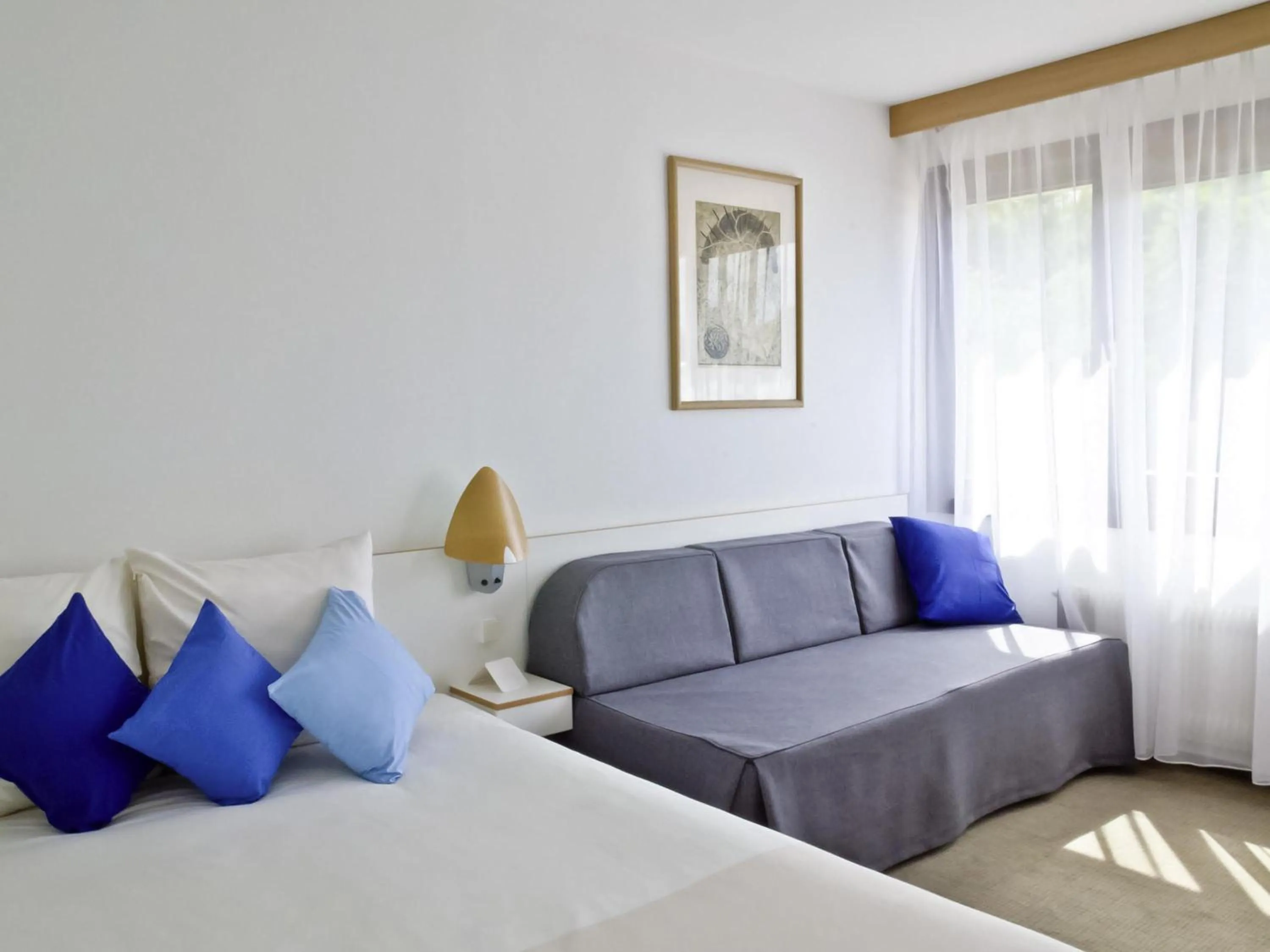 Bedroom, Bed in Novotel Poznań Malta