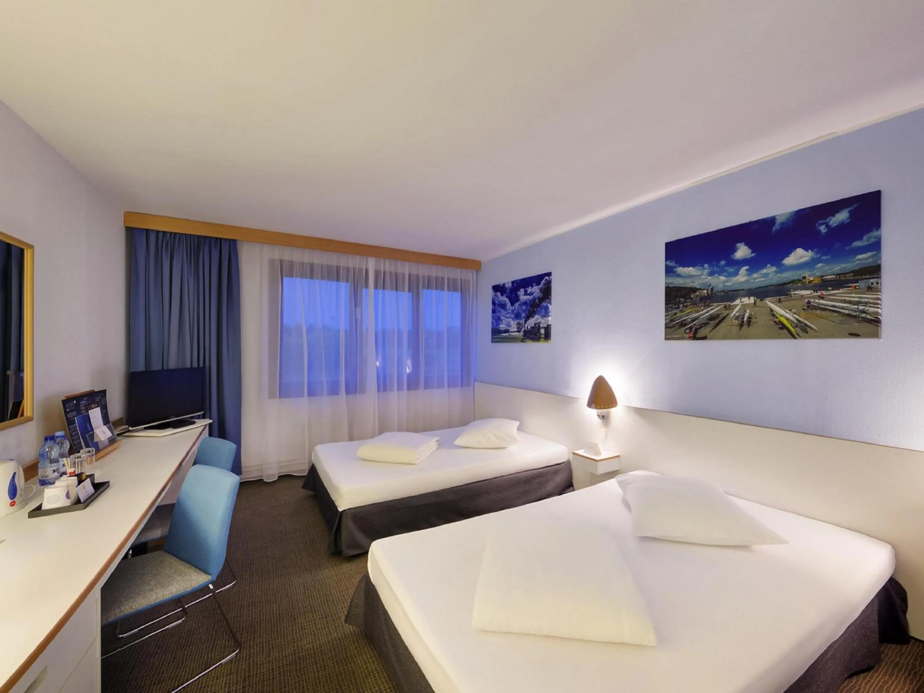 Bedroom, Bed in Novotel Poznań Malta