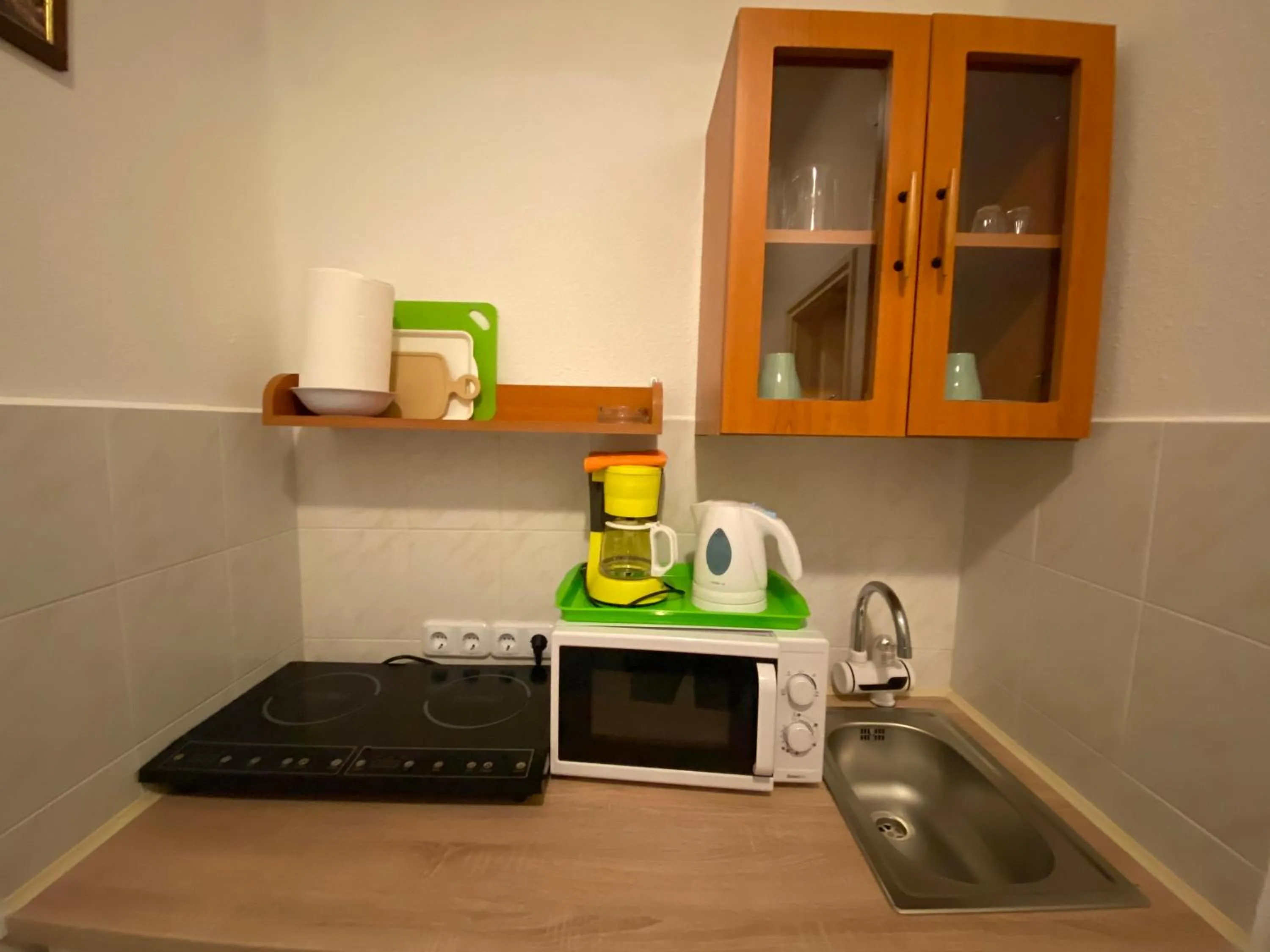Kitchen or kitchenette in Villa Valeria Heviz