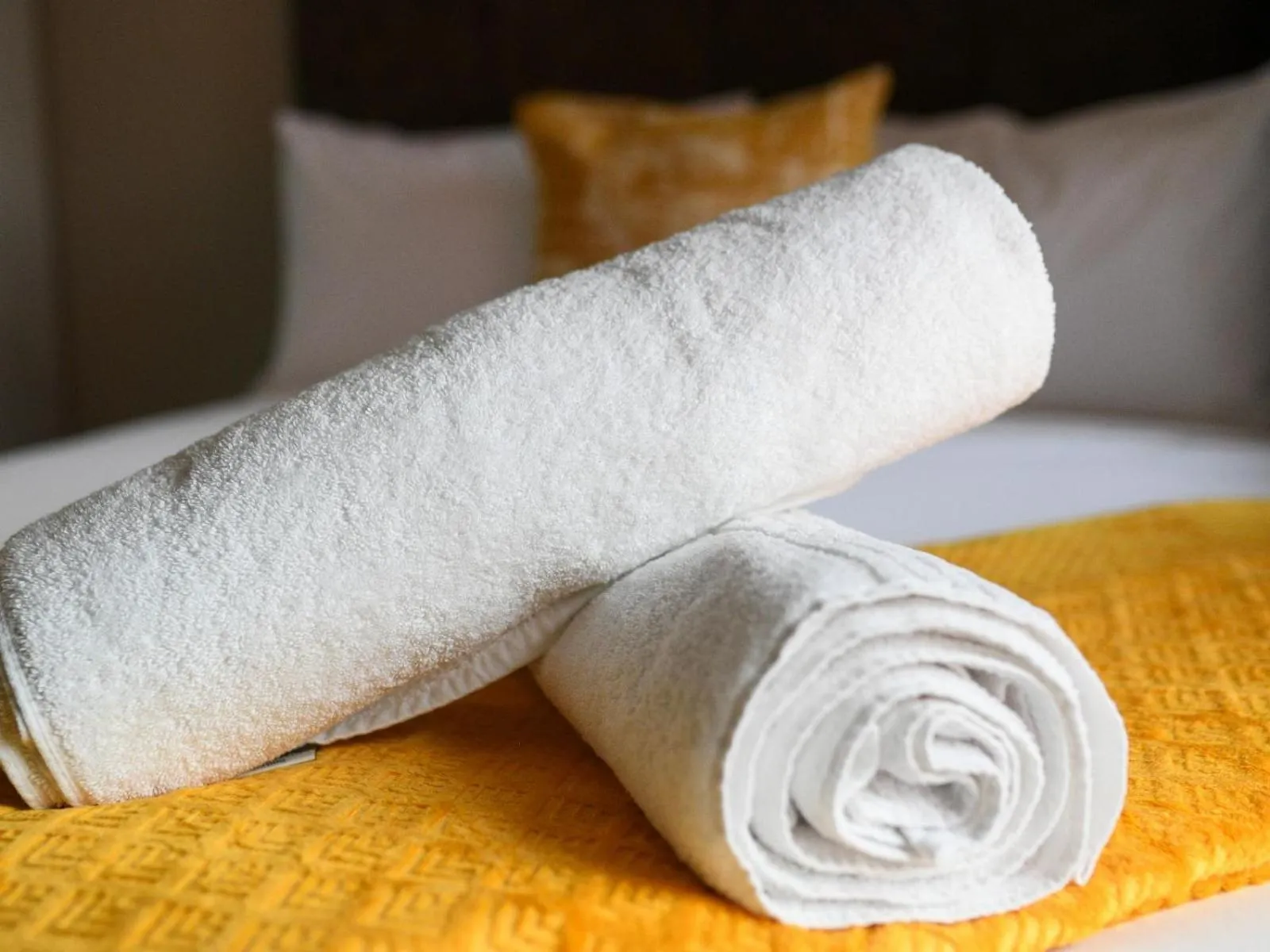 Decorative detail, Bed in Next To Apartment Hotel