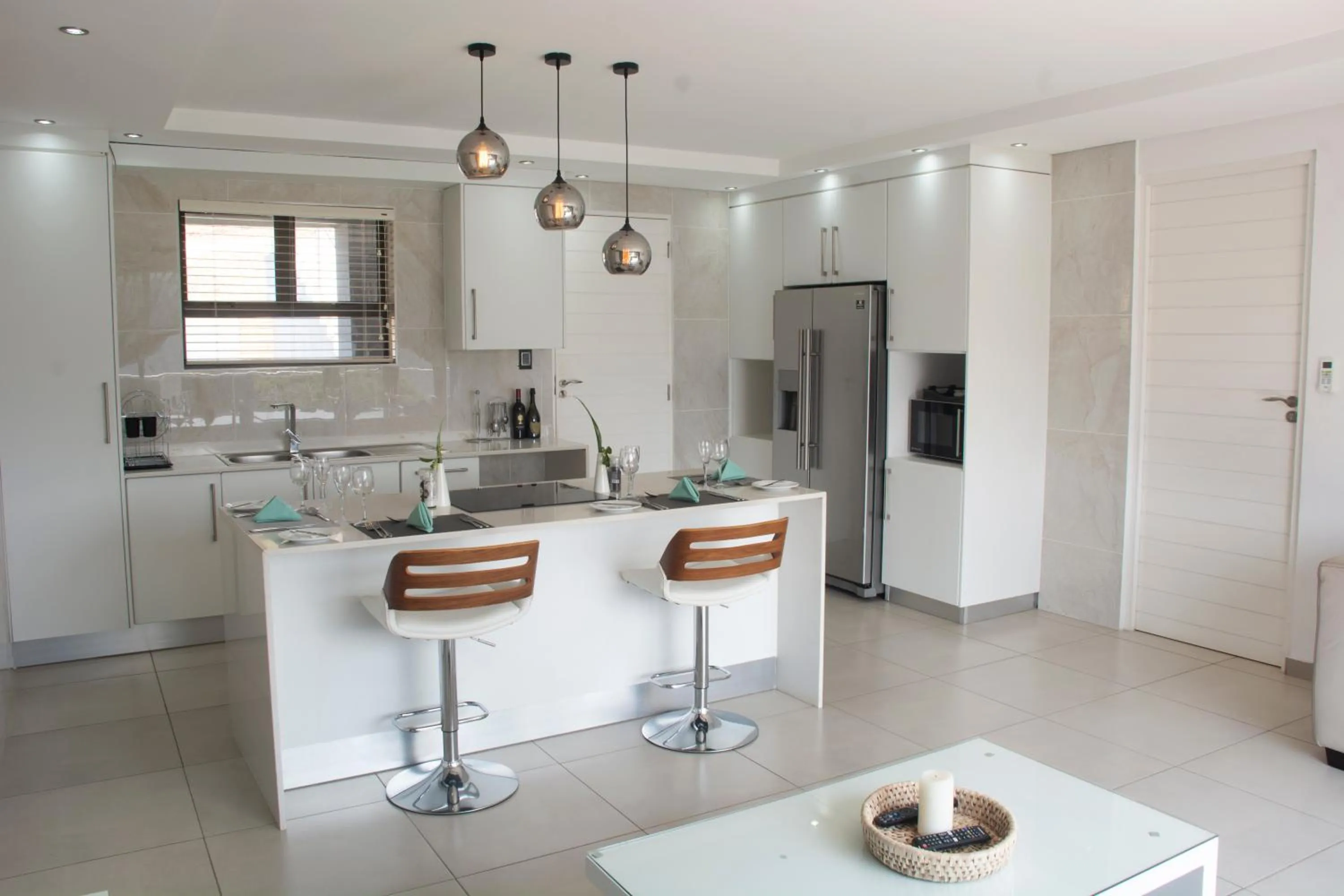 Kitchen or kitchenette in Impecto Guest House