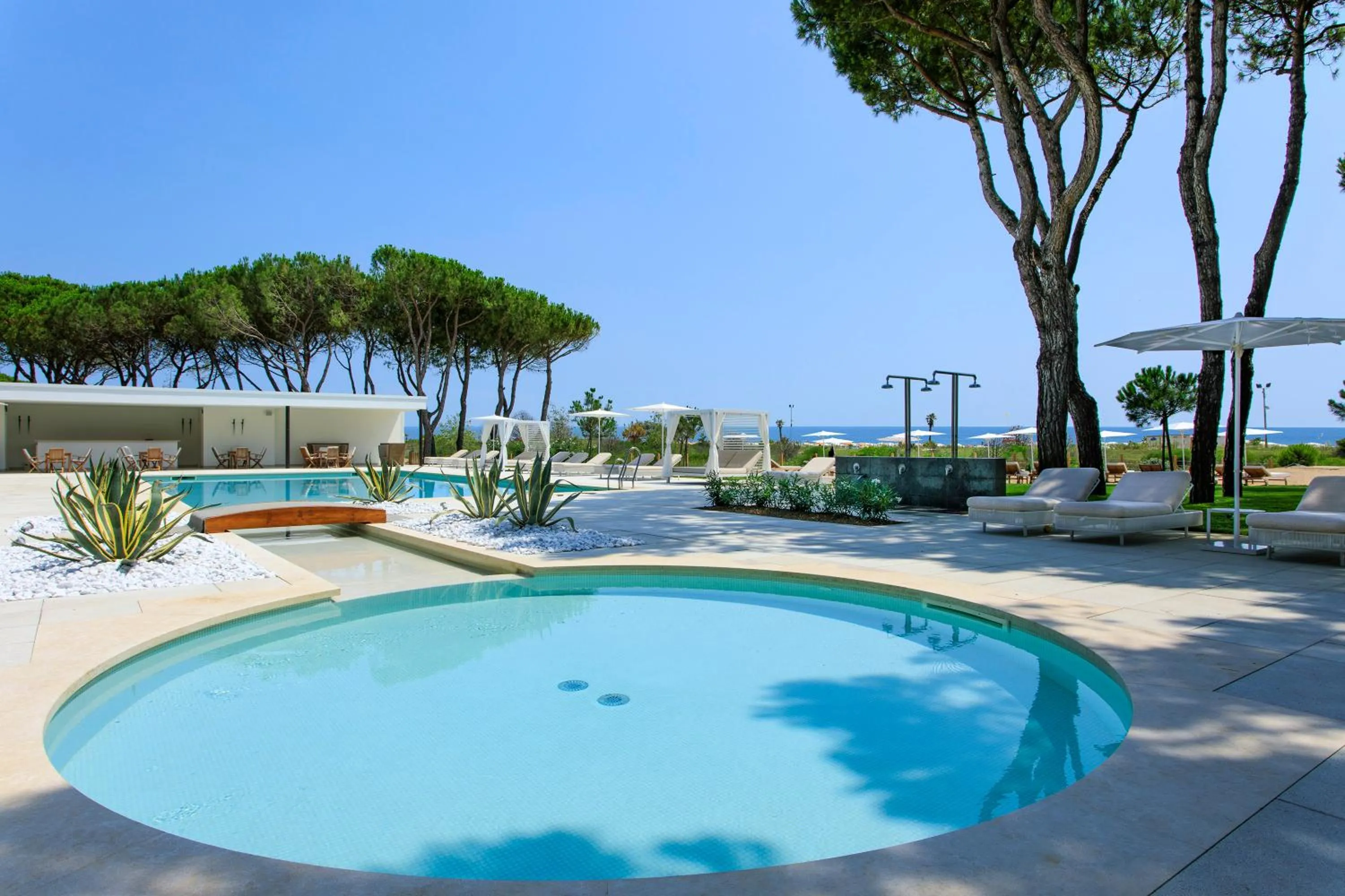 Pool view in Bellevue Hotel & Resort