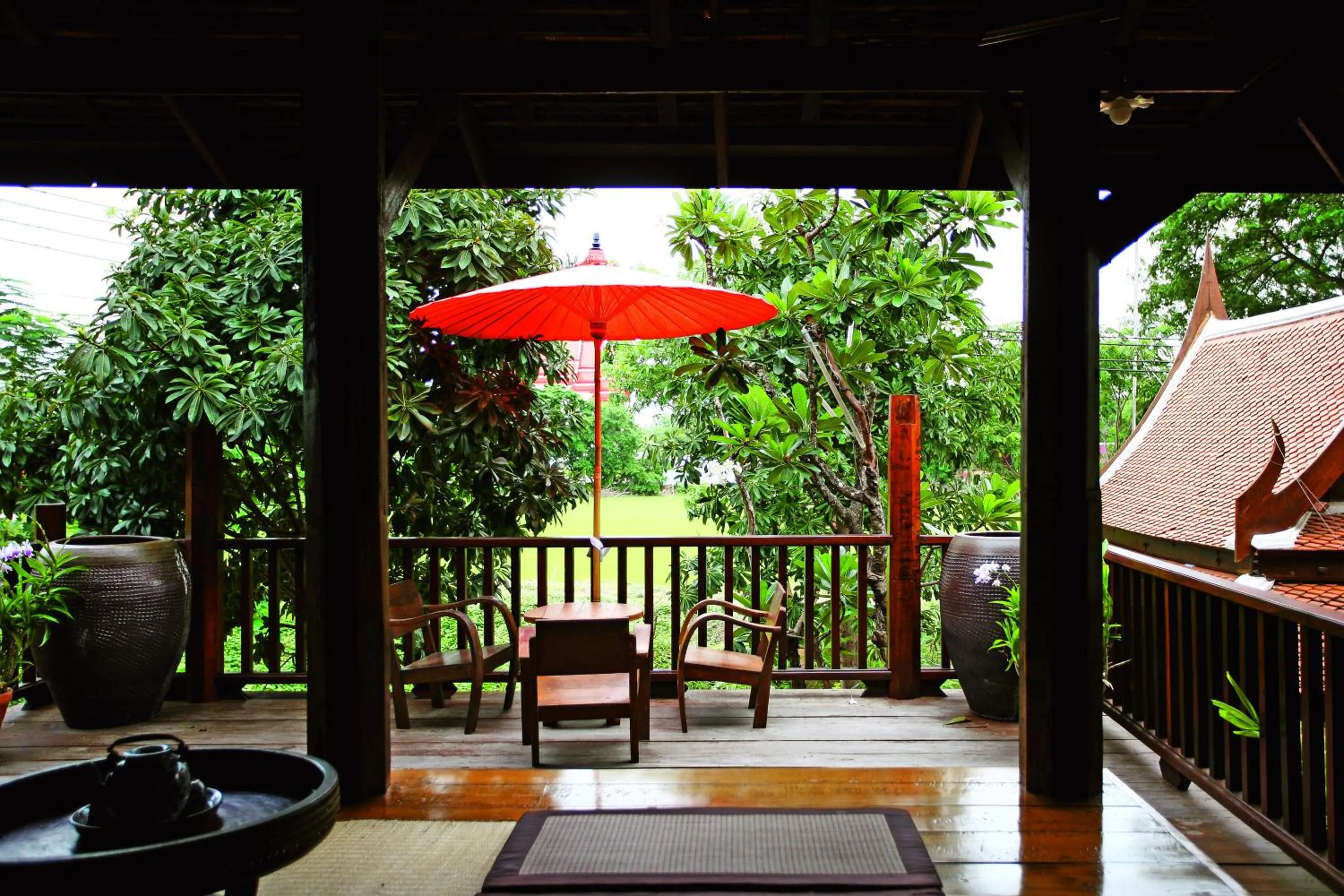 Balcony/Terrace in Ayutthaya retreat