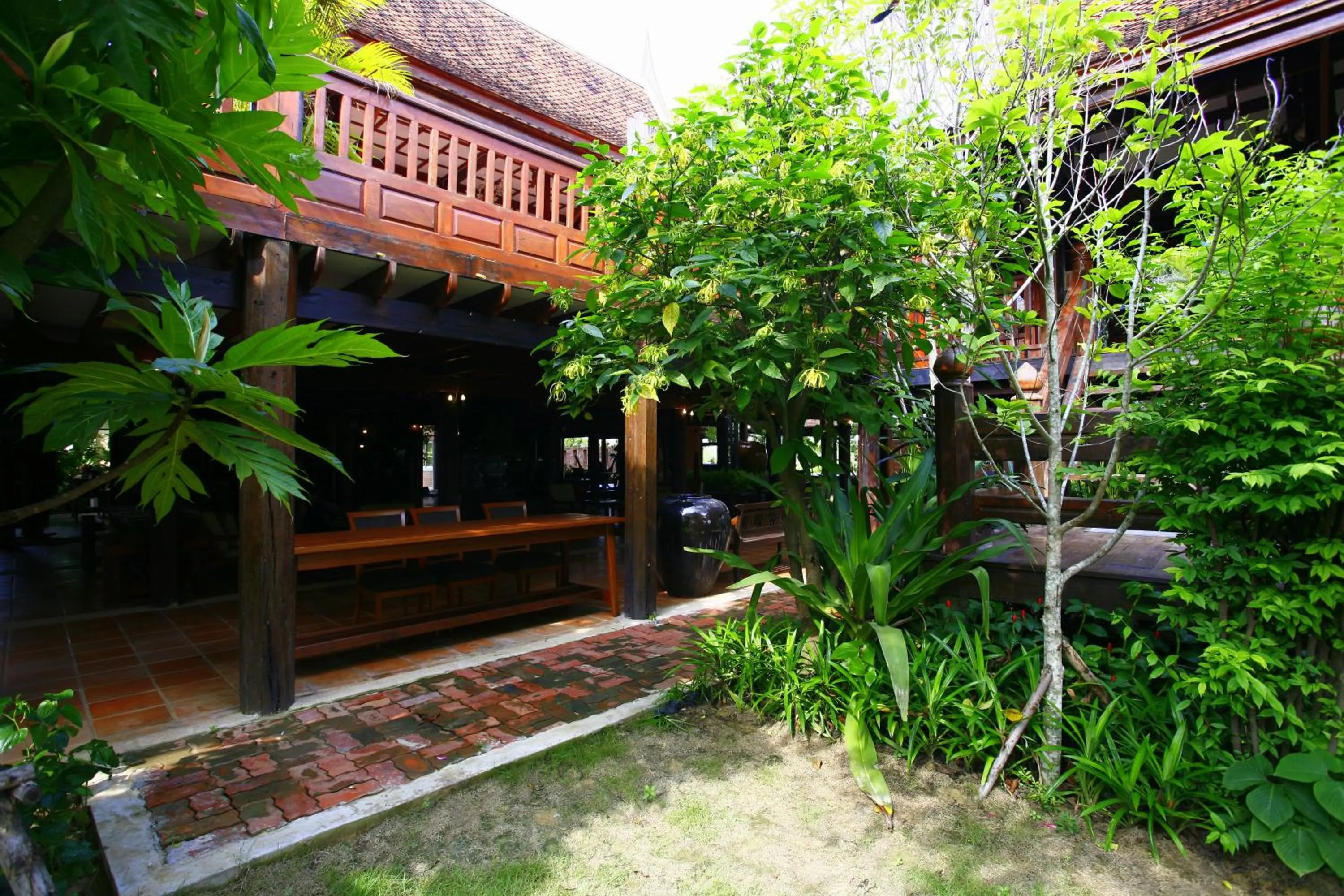 Natural landscape in Ayutthaya retreat