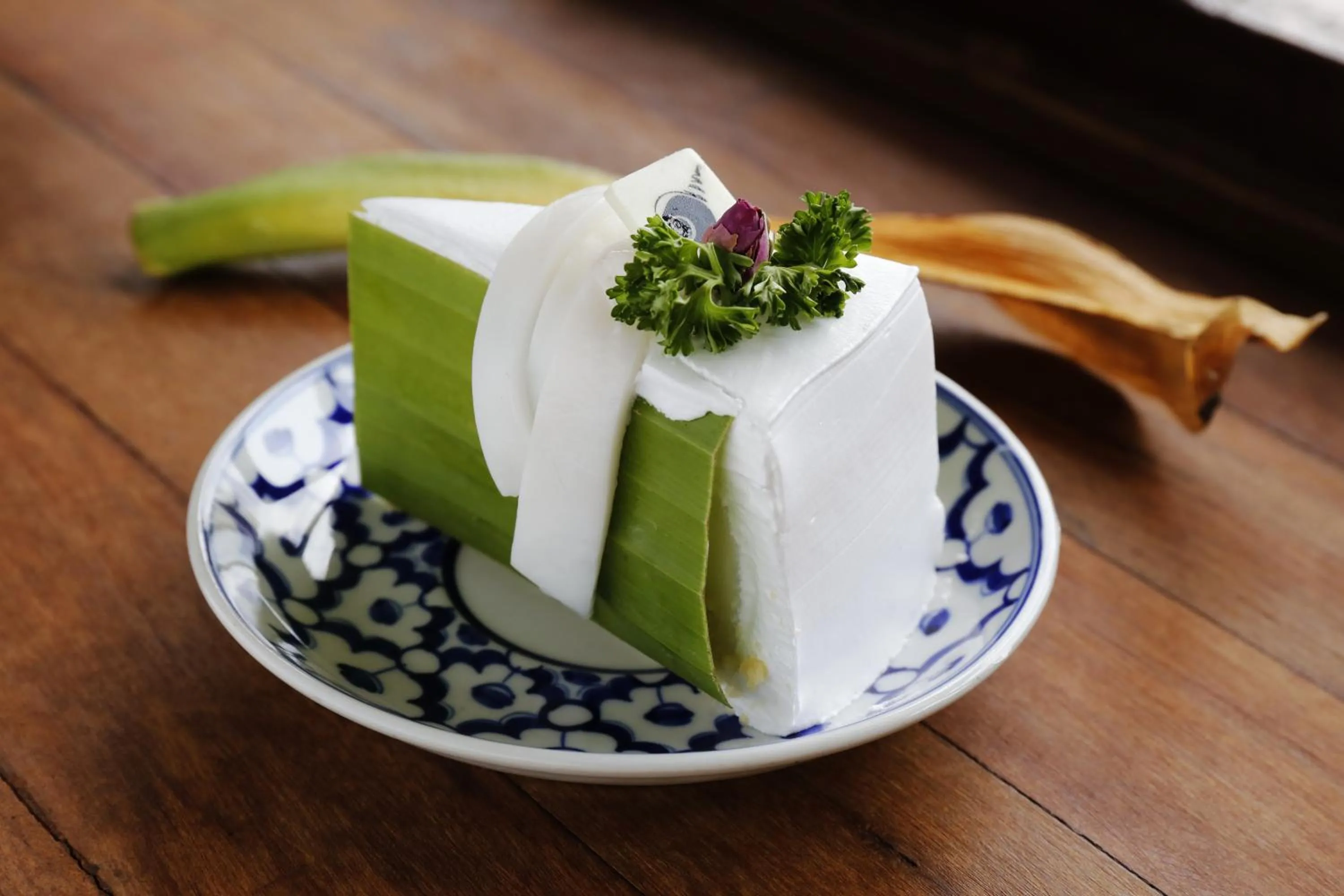 Food close-up in Ayutthaya retreat