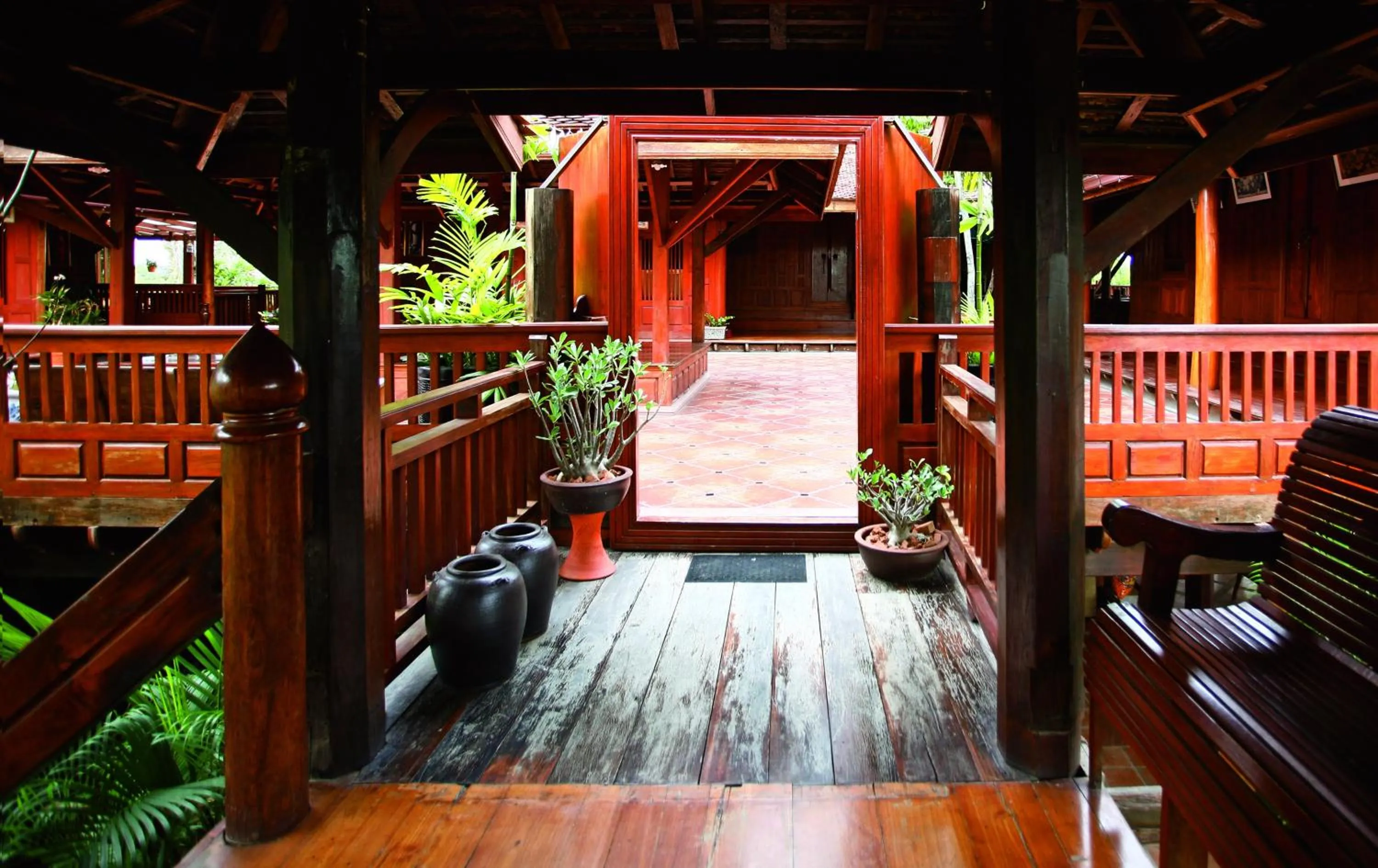 Balcony/Terrace in Ayutthaya retreat
