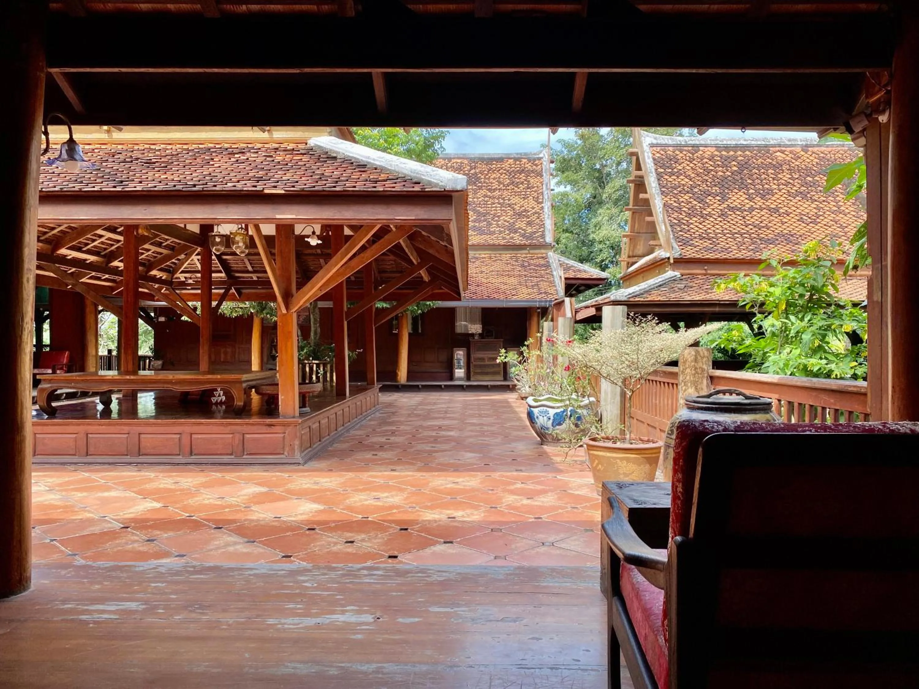 Property building in Ayutthaya retreat